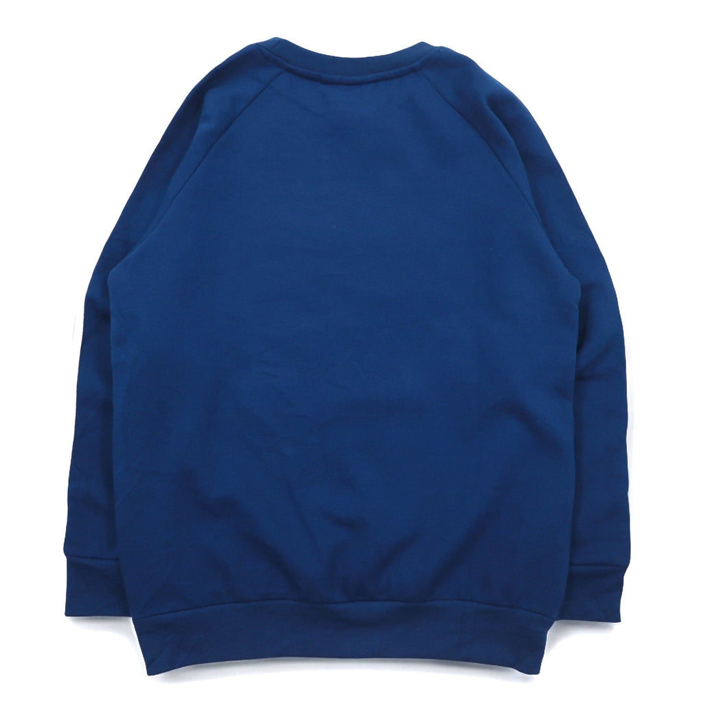 adidas Originals 3 STRIPES CREW Felpa blu taglia M con logo trifoglio 3-STRIPE CREW DV1554 Prodotto in Pakistan Articolo non usato