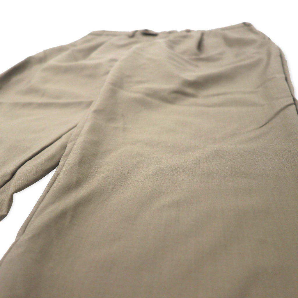 BURBERRY Pantaloni a gamba larga con pinces 44 lana misto mohair
