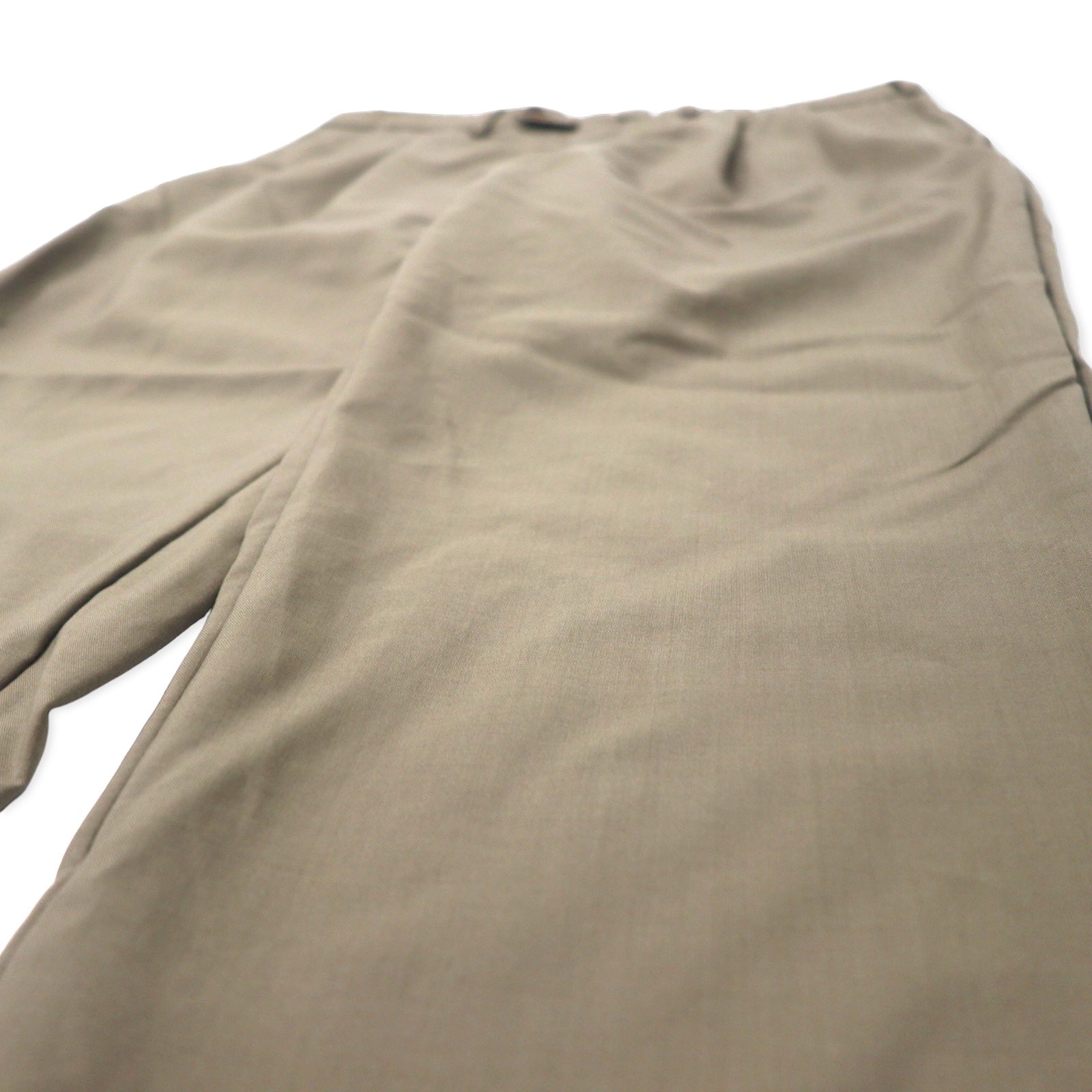 BURBERRY Pantaloni a gamba larga con pinces 44 lana misto mohair
