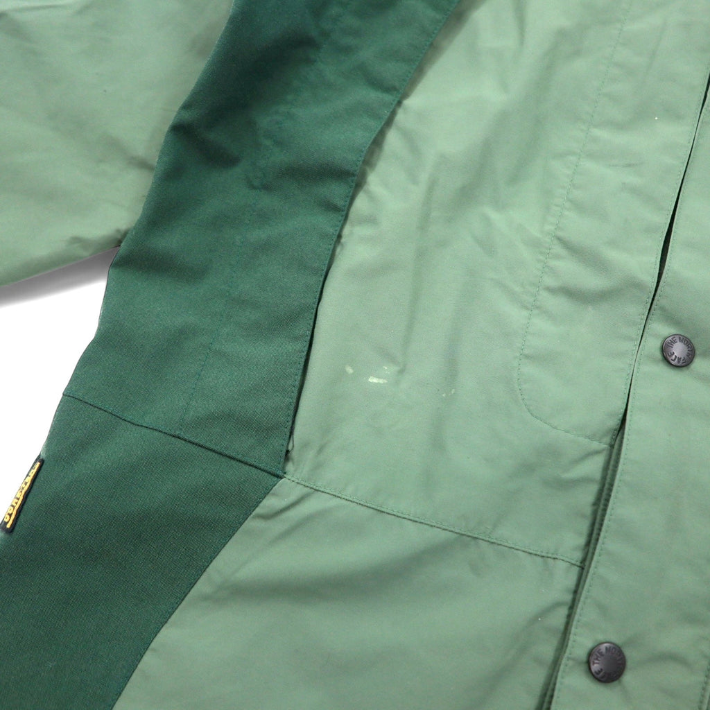THE NORTH FACE ゴアテックス GORE-TEX マウンテンパーカー M カーキ ナイロン 防水 ジップインジップ搭載 ダブルジップ 海外規格
