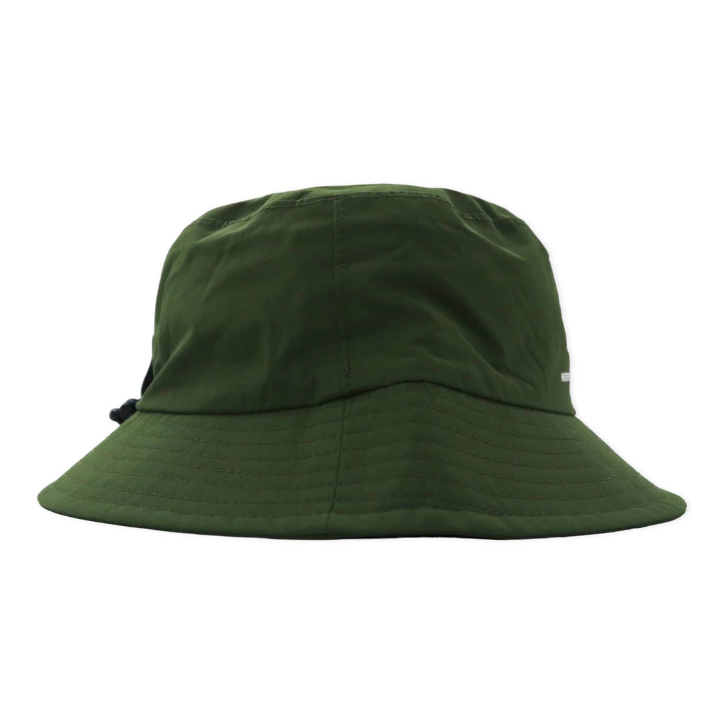 THE NORTH FACE Cappello a secchiello L Cachi Nylon Impermeabile Box Logo WP CAMP HAT NN01625