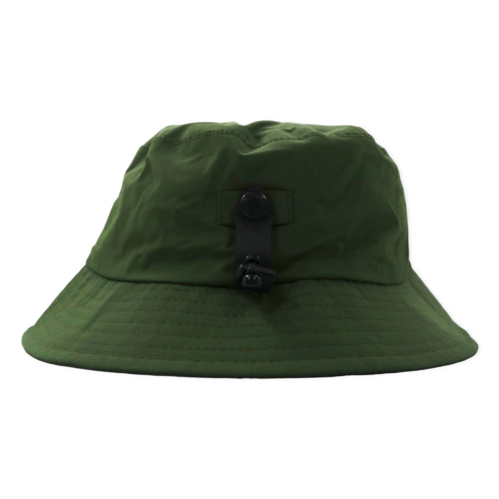THE NORTH FACE Cappello a secchiello L Cachi Nylon Impermeabile Box Logo WP CAMP HAT NN01625