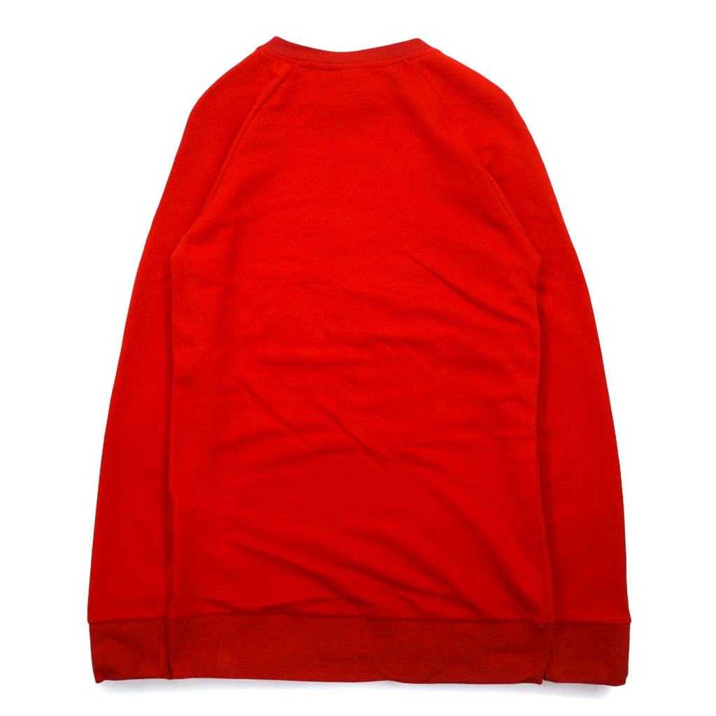 adidas originals Felpa girocollo trifoglio M rossa TREFOIL CREW DV1545 Articolo inutilizzato