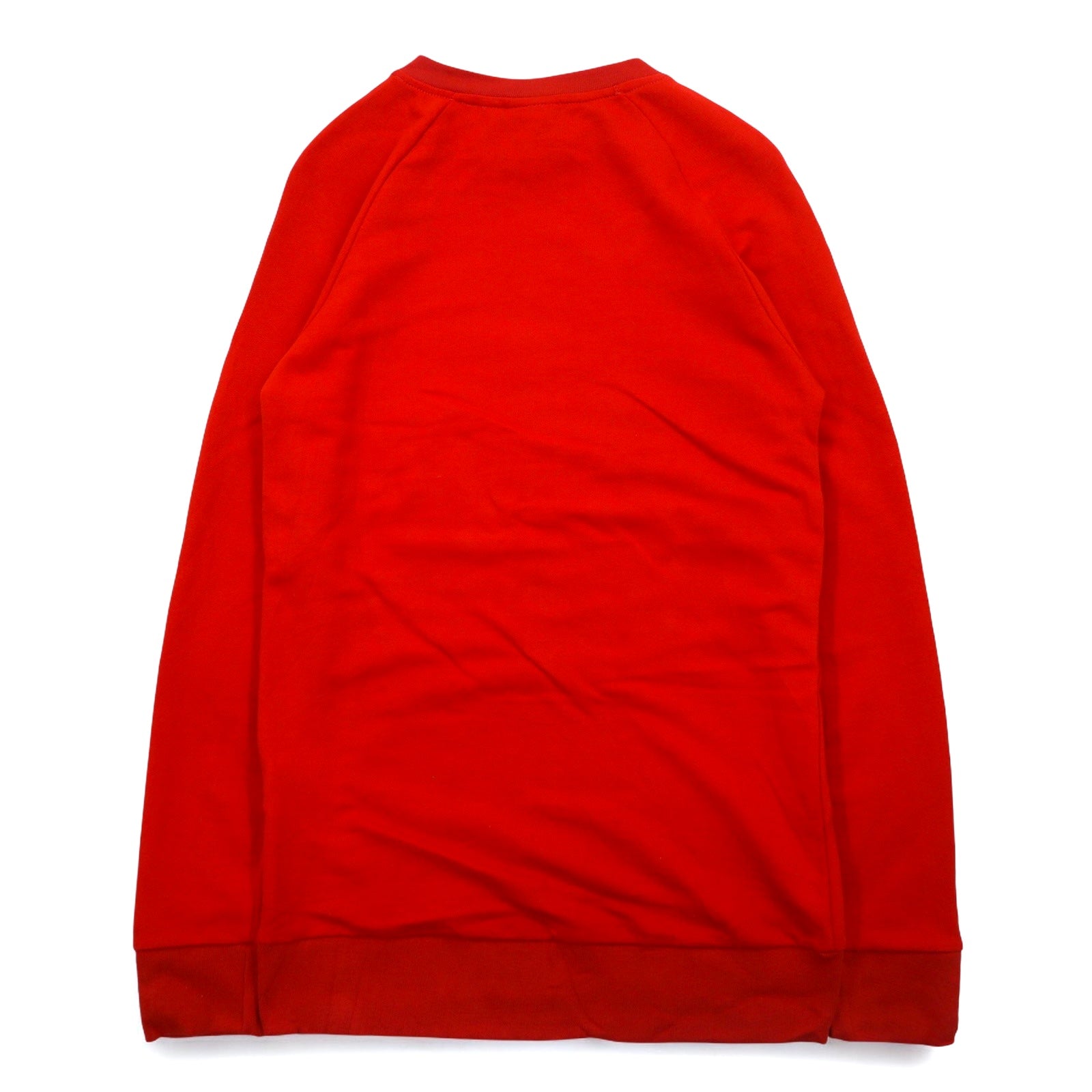 adidas originals Felpa girocollo trifoglio M rossa TREFOIL CREW DV1545 Articolo inutilizzato