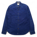 TIMBERLAND Camicia di Jeans Abbottonata M Indigo Blu Logo Ricamato