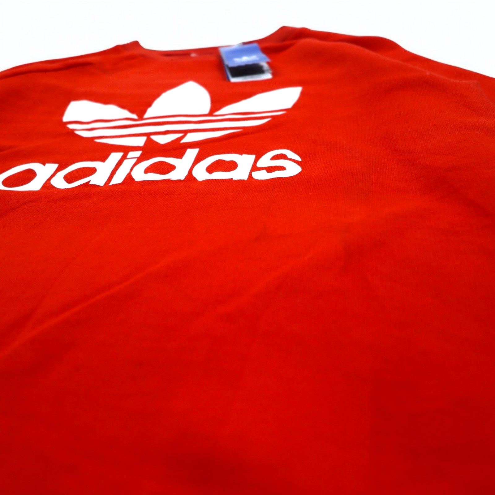adidas originals Felpa girocollo trifoglio M rossa TREFOIL CREW DV1545 Articolo inutilizzato