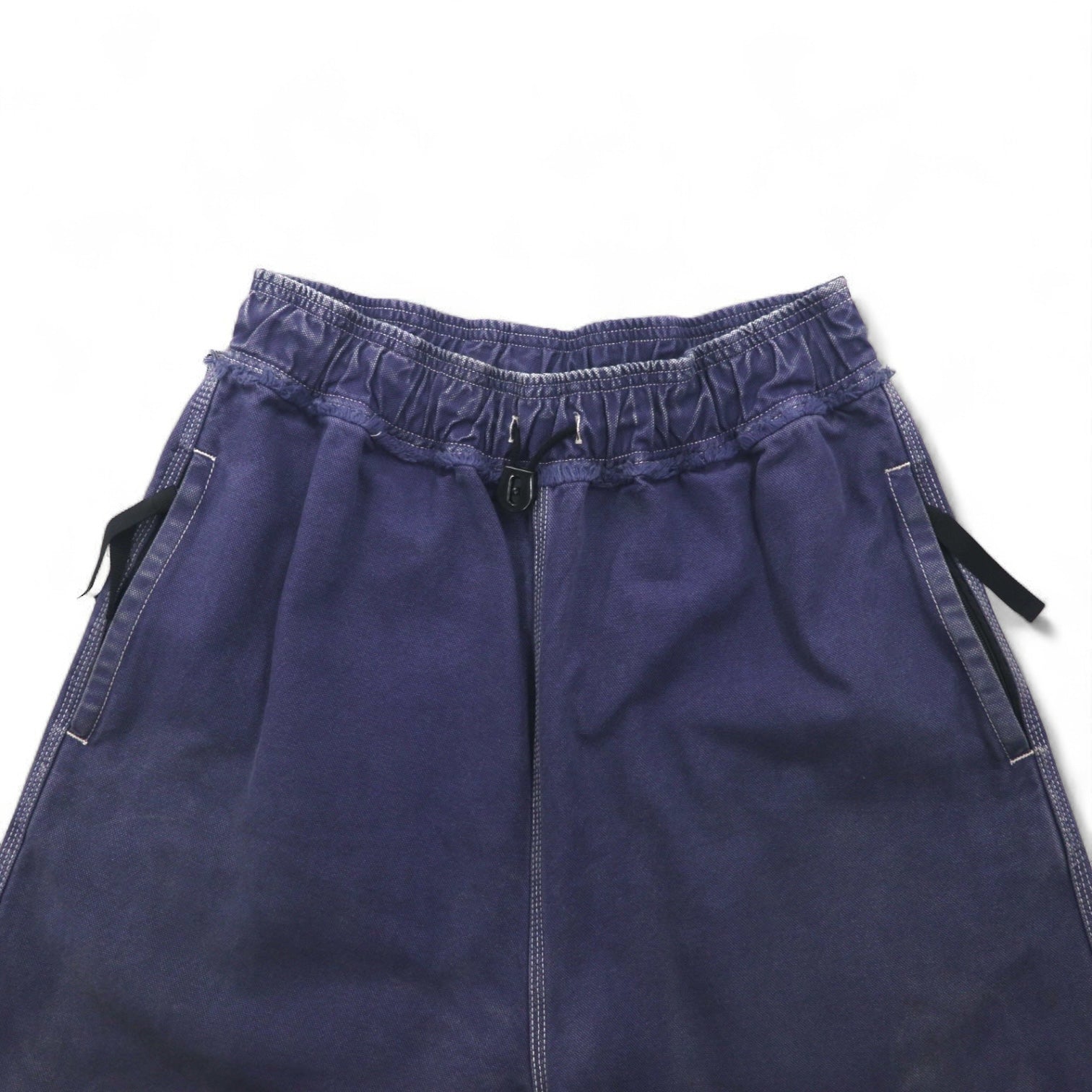 KAPITAL Pantaloni Track Riparatrice 12.5oz Broken Denim East Repairman Track Pants Pantaloni da Volo L Blu Scuro