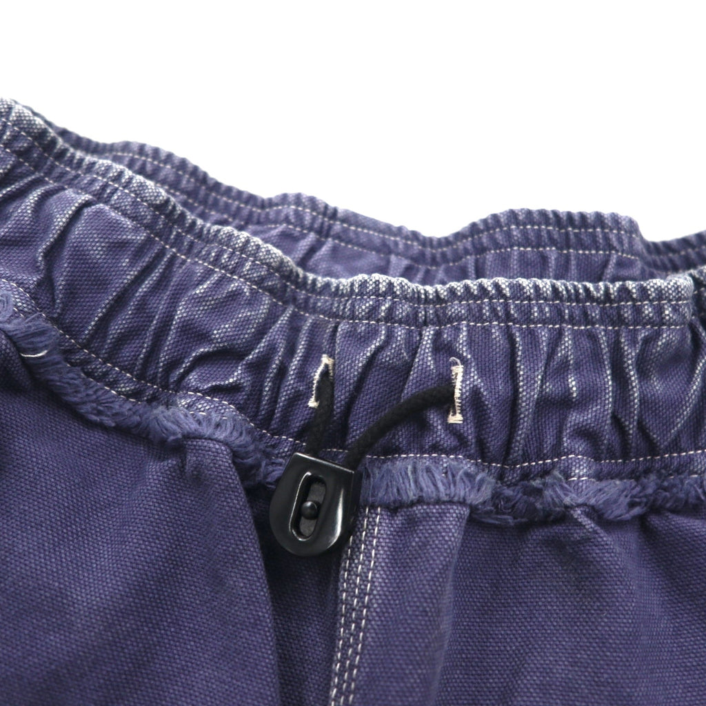 KAPITAL Pantaloni Track Riparatrice 12.5oz Broken Denim East Repairman Track Pants Pantaloni da Volo L Blu Scuro