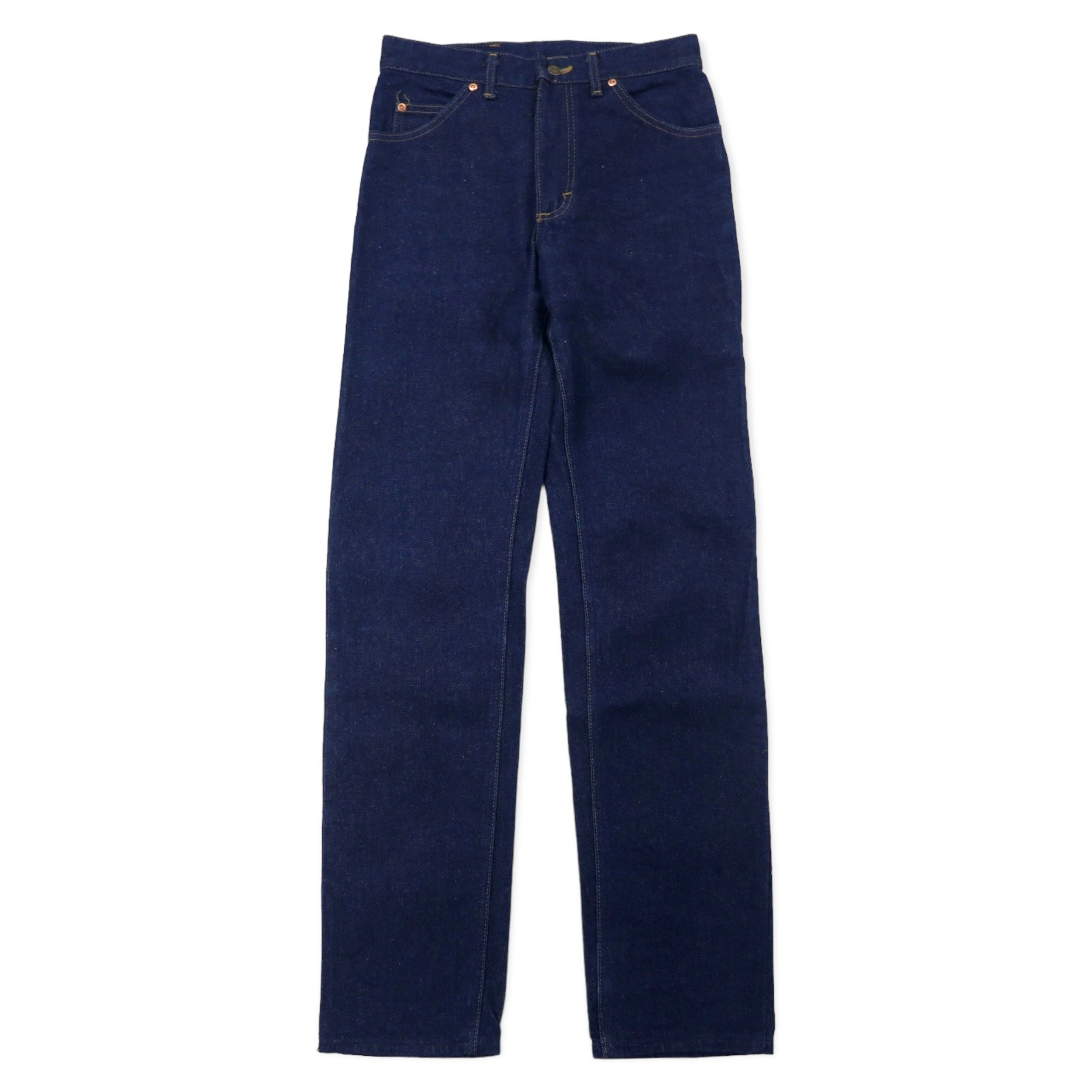Lee Made in USA, anni '90, jeans 29 blu scuro, rigidi, Union Stamp 202-0341