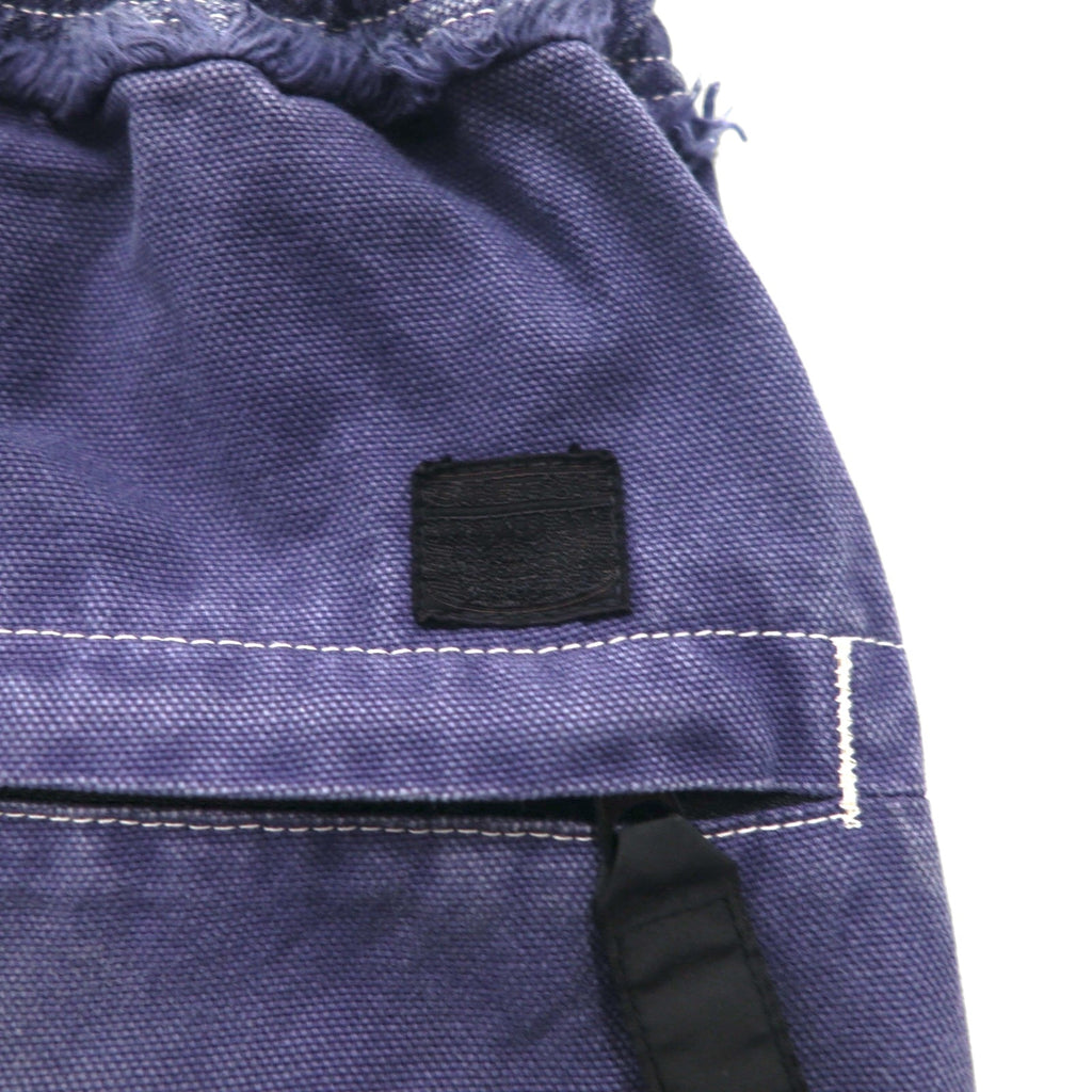 KAPITAL Pantaloni Track Riparatrice 12.5oz Broken Denim East Repairman Track Pants Pantaloni da Volo L Blu Scuro