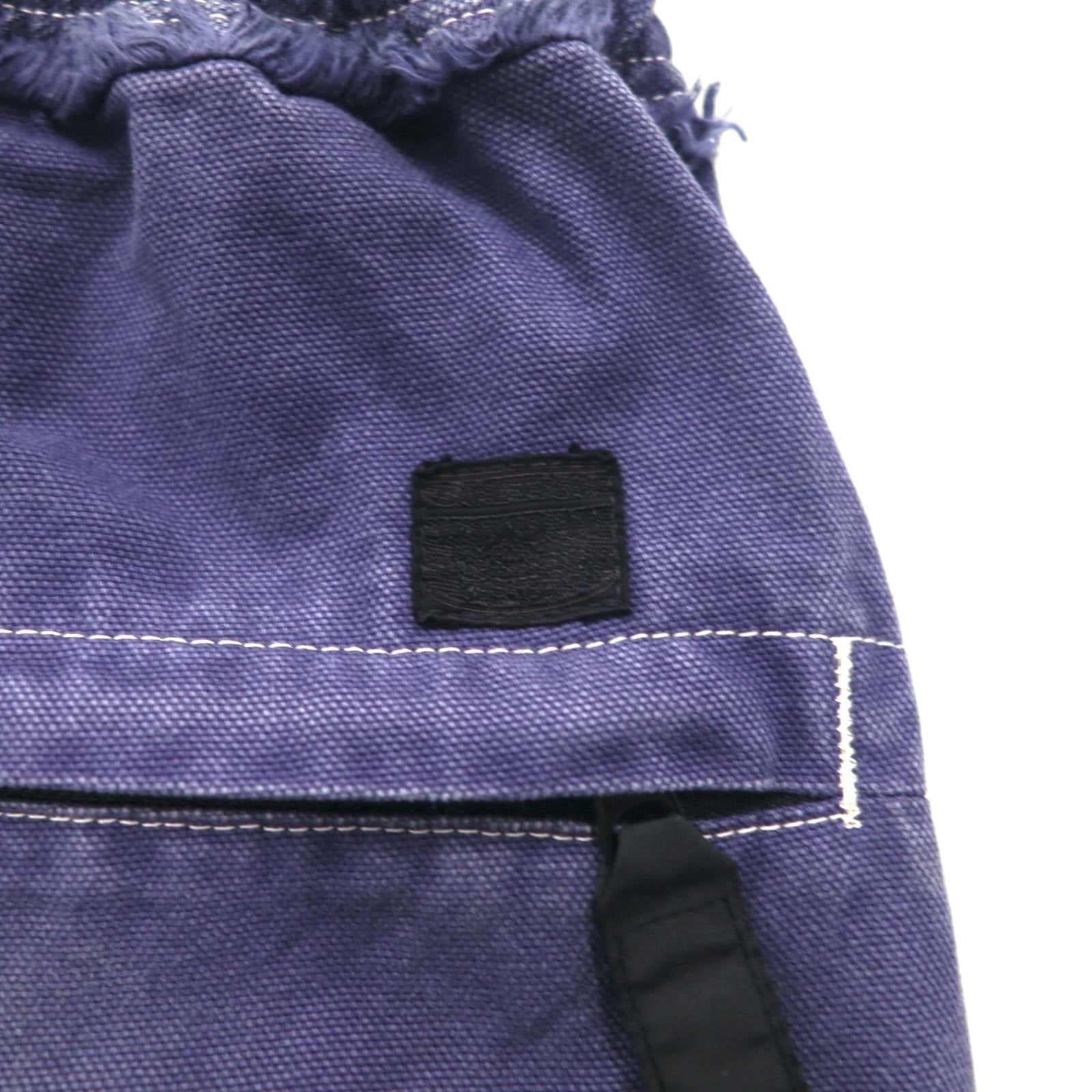 KAPITAL Pantaloni Track Riparatrice 12.5oz Broken Denim East Repairman Track Pants Pantaloni da Volo L Blu Scuro