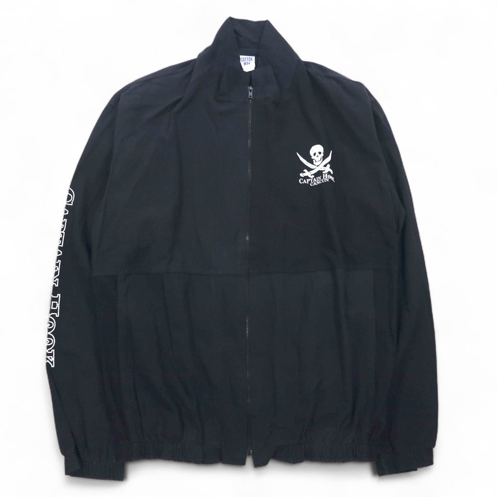 Vintage 90s Mexico Made Skull Zip-Up Jacket Captain Hook CANJUN ジップアップジャケット L スカル  COTTON MAX