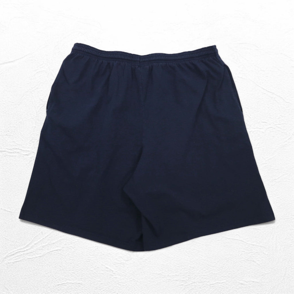 Champion イージー ショートパンツ ハーフパンツ 2XL ネイビー コットン エルサルバドル製