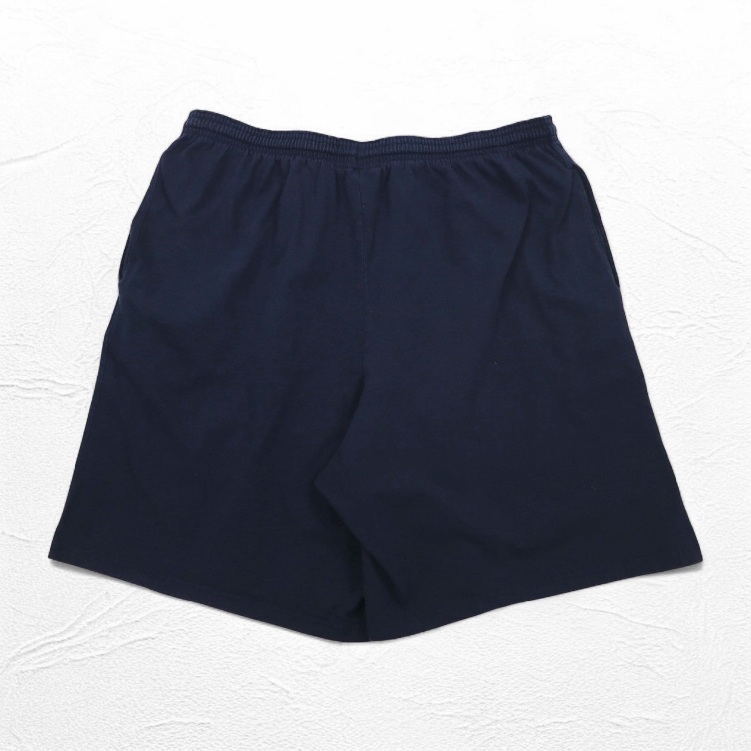 Champion イージー ショートパンツ ハーフパンツ 2XL ネイビー コットン エルサルバドル製