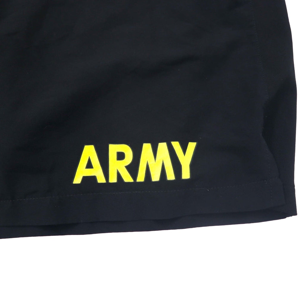 US ARMY Pantaloncini da allenamento fisico APFU M Nero Poliestere Militare 8415-01-623-7472 UNICOR POLLOCK LA