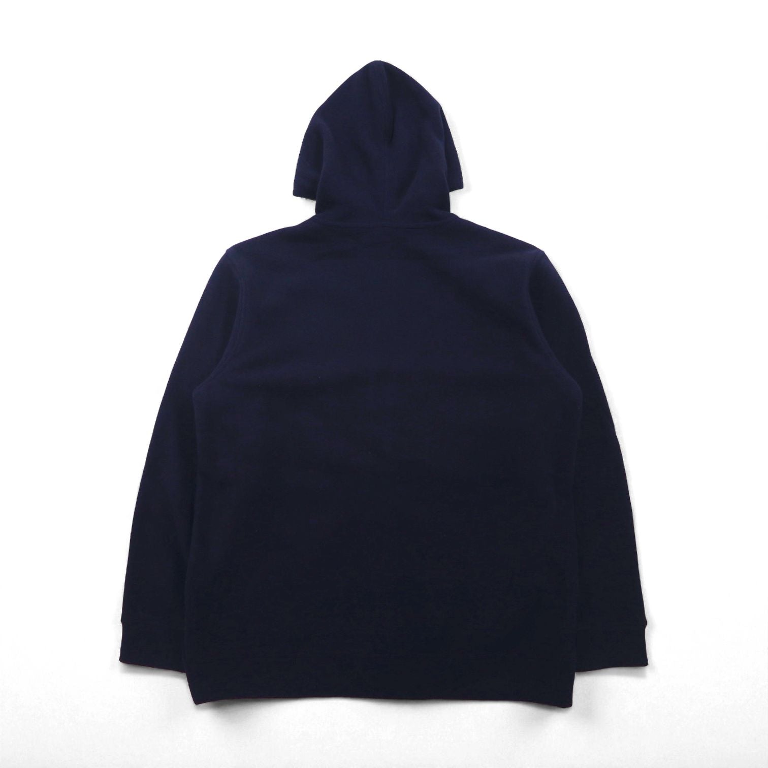 CHAPS RALPH LAUREN フルジップパーカー L ネイビー フリースライナー ポリエステル