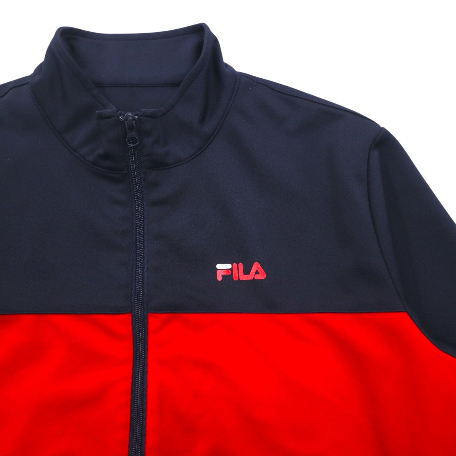 FILA Tuta Track Jacket Completo L Navy Rosso Poliestere