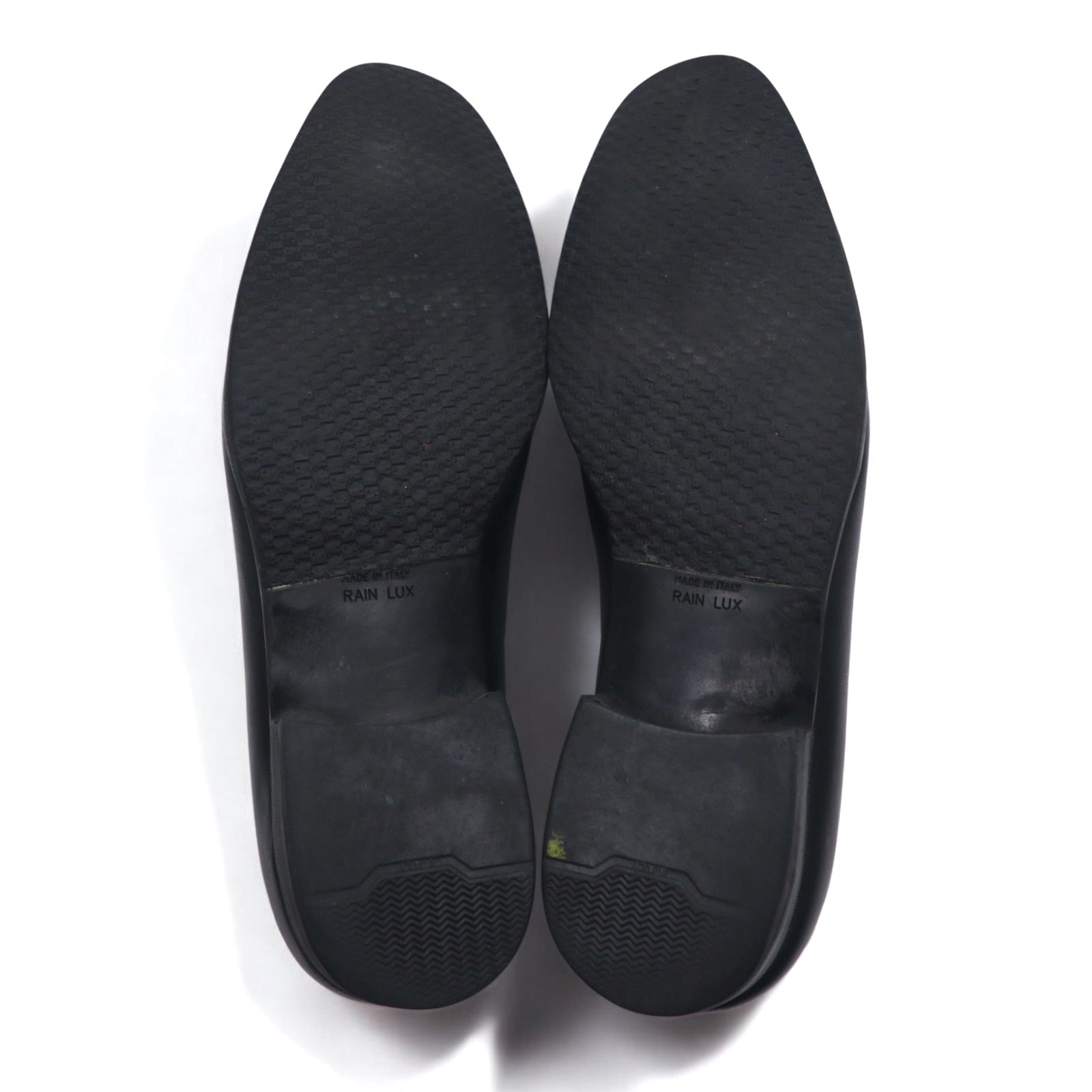 Salvatore Ferragamo Mocassini con morsetto Gancini Made in Italy 26cm Neri in pelle 49VF 54959