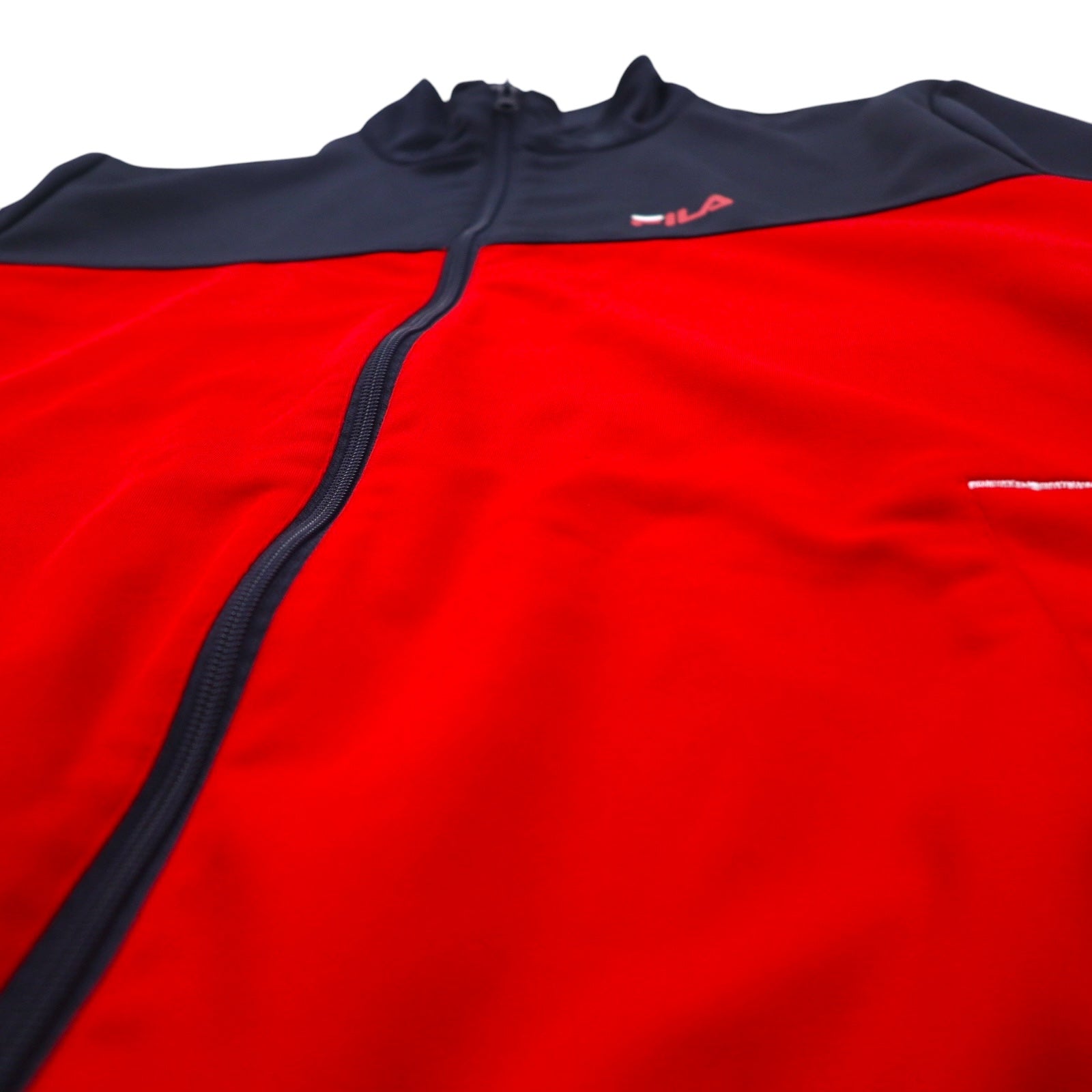 FILA Tuta Track Jacket Completo L Navy Rosso Poliestere