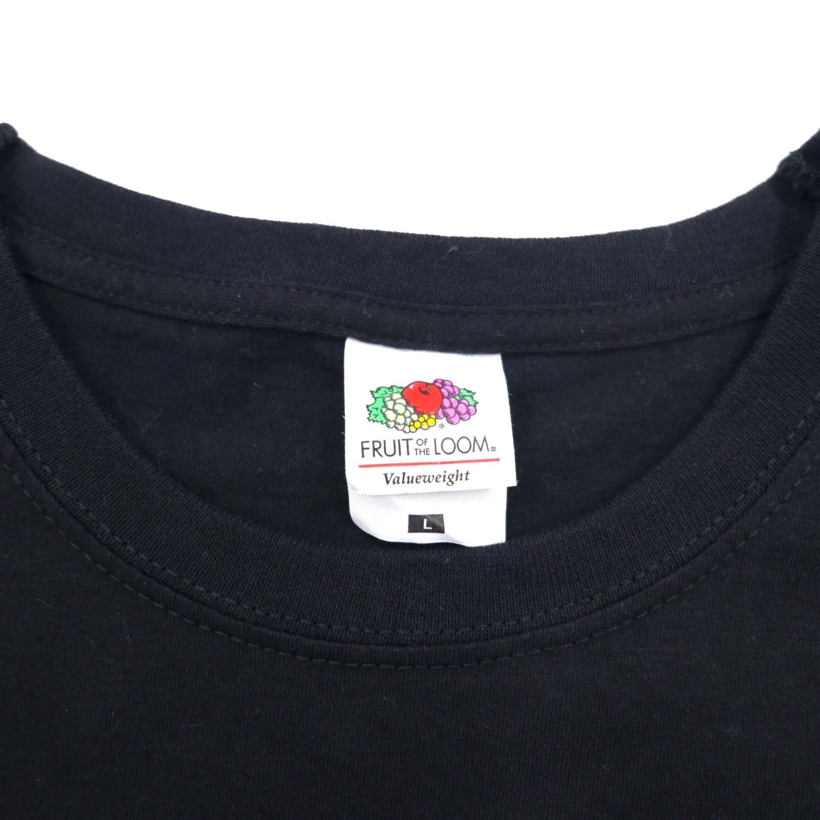 IRON MAIDEN T-shirt della band L nero stampa fronte-retro Union Jack FRUIT OF THE LOOM Made in Marocco