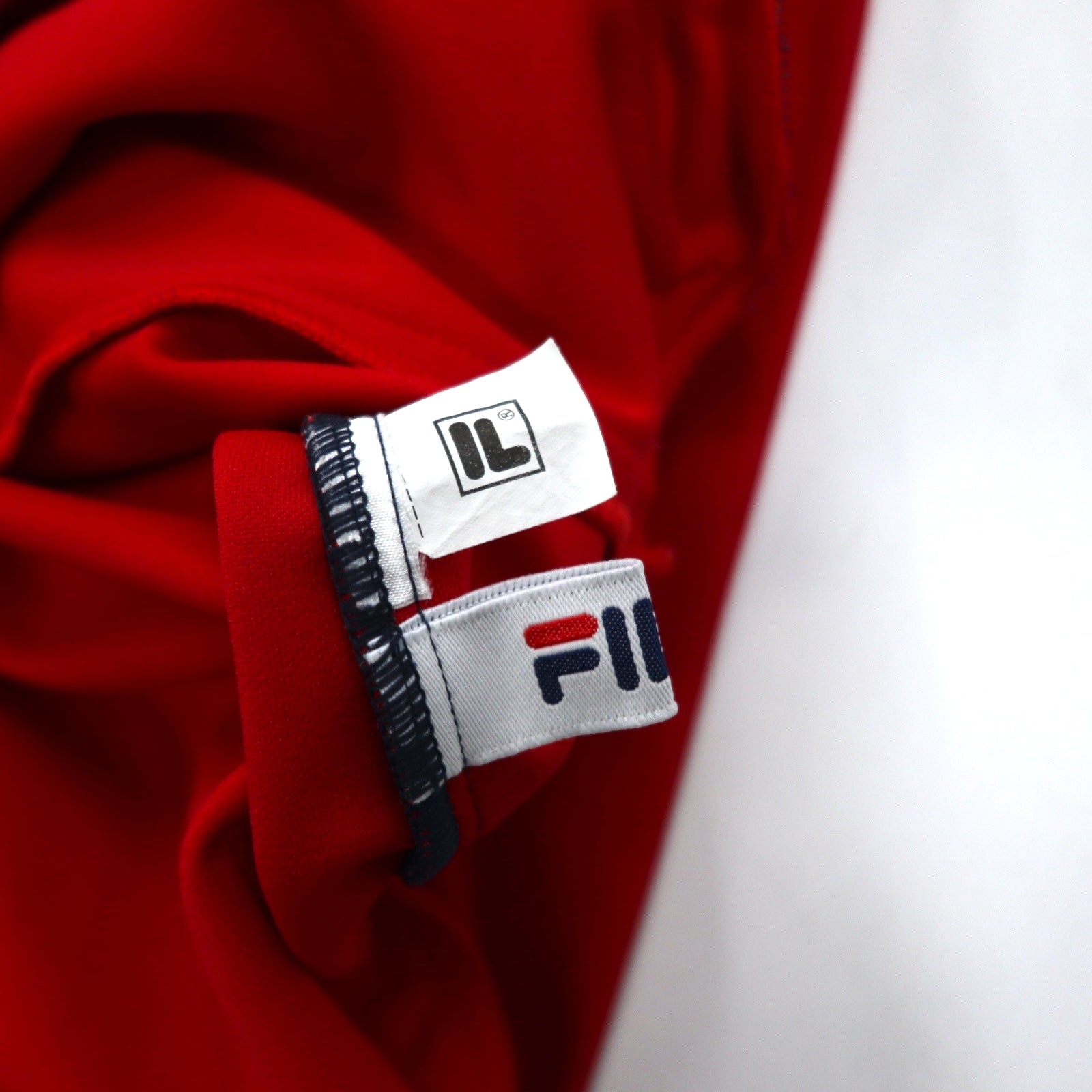 FILA Tuta Track Jacket Completo L Navy Rosso Poliestere