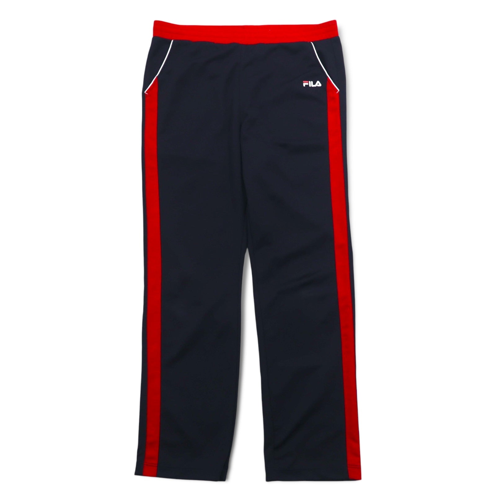 FILA Tuta Track Jacket Completo L Navy Rosso Poliestere