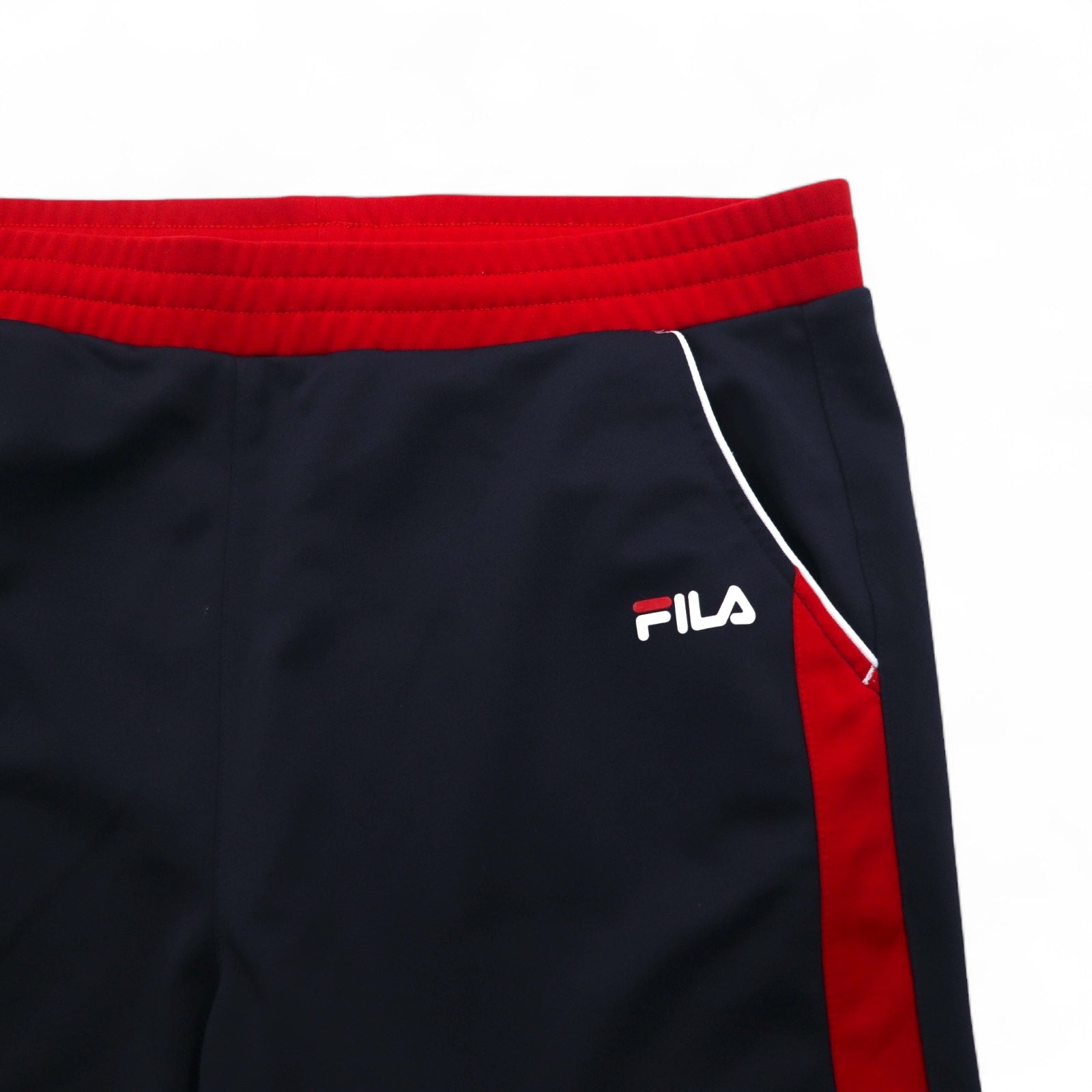 FILA Tuta Track Jacket Completo L Navy Rosso Poliestere