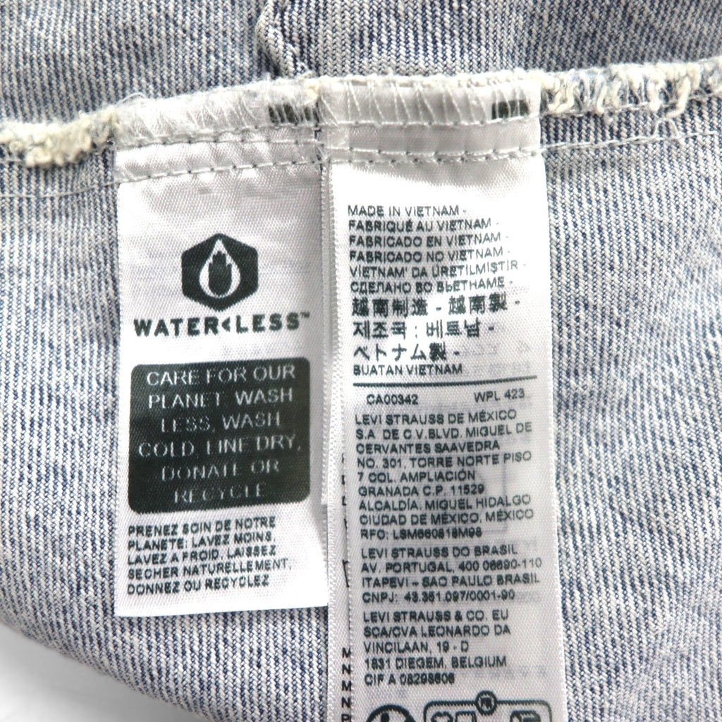 Levi's SILVER TAB SilverTab RELAXED Trucker Jacket Giacca di jeans L Indaco Azzurro Bicolore HEART IS GOOD A31790005
