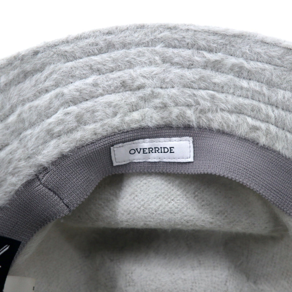 KANGOL × OVERRIDE Cappello a secchiello L Grigio Acrilico SYNTHETIC FURGORA CASUAL K3483PJ