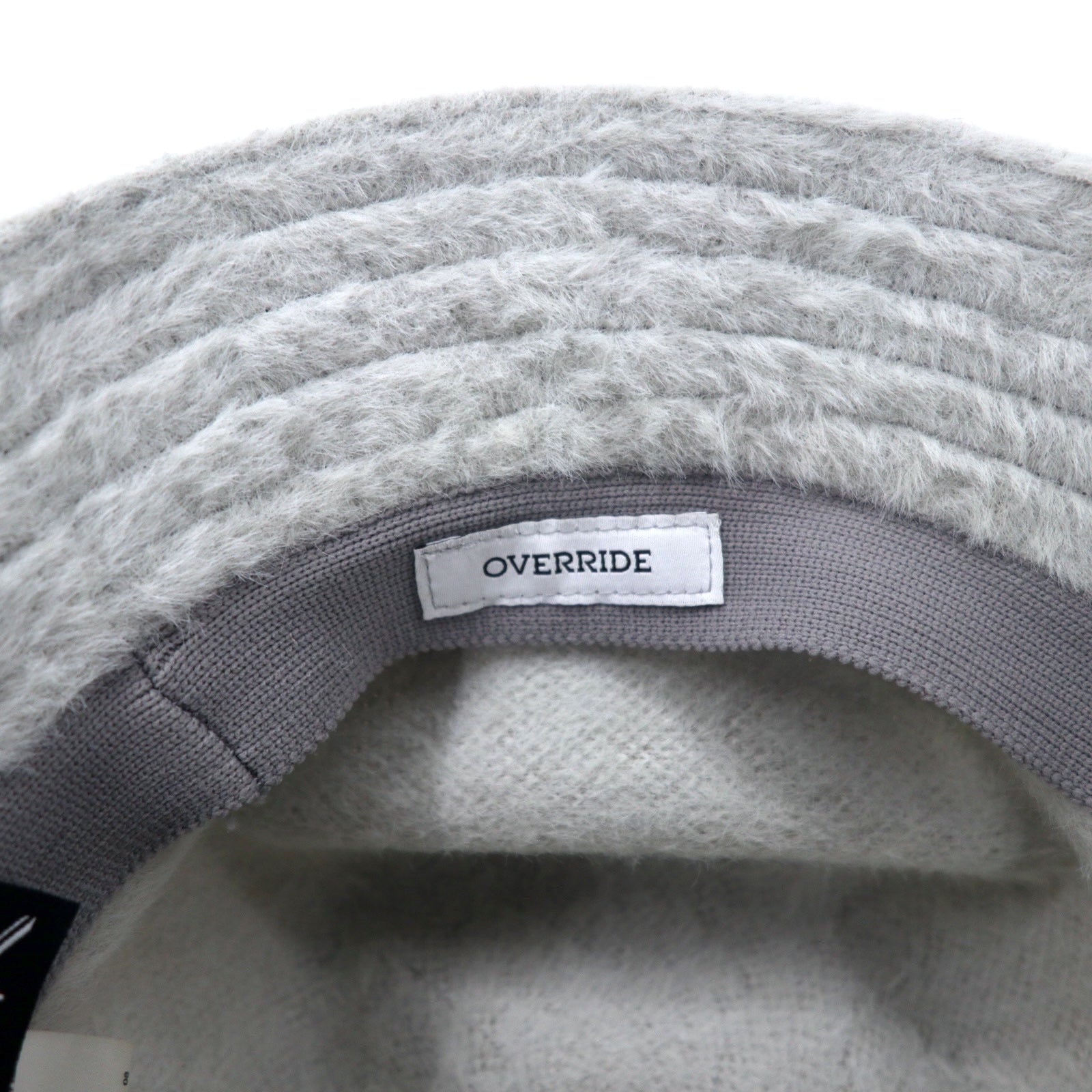 KANGOL × OVERRIDE Cappello a secchiello L Grigio Acrilico SYNTHETIC FURGORA CASUAL K3483PJ