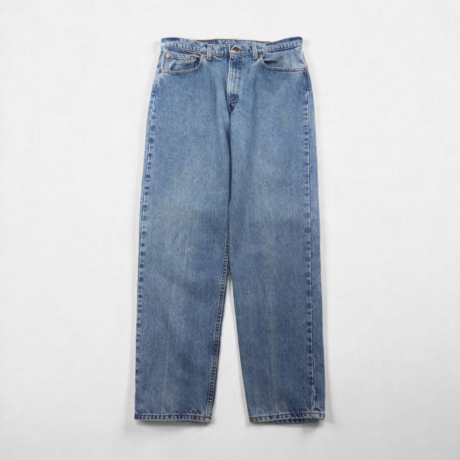 Levi's 90年代 USA製 550 バギー リラックスフィット デニムパンツ ジーンズ L インディゴ RELAXED FIT 00550-4891