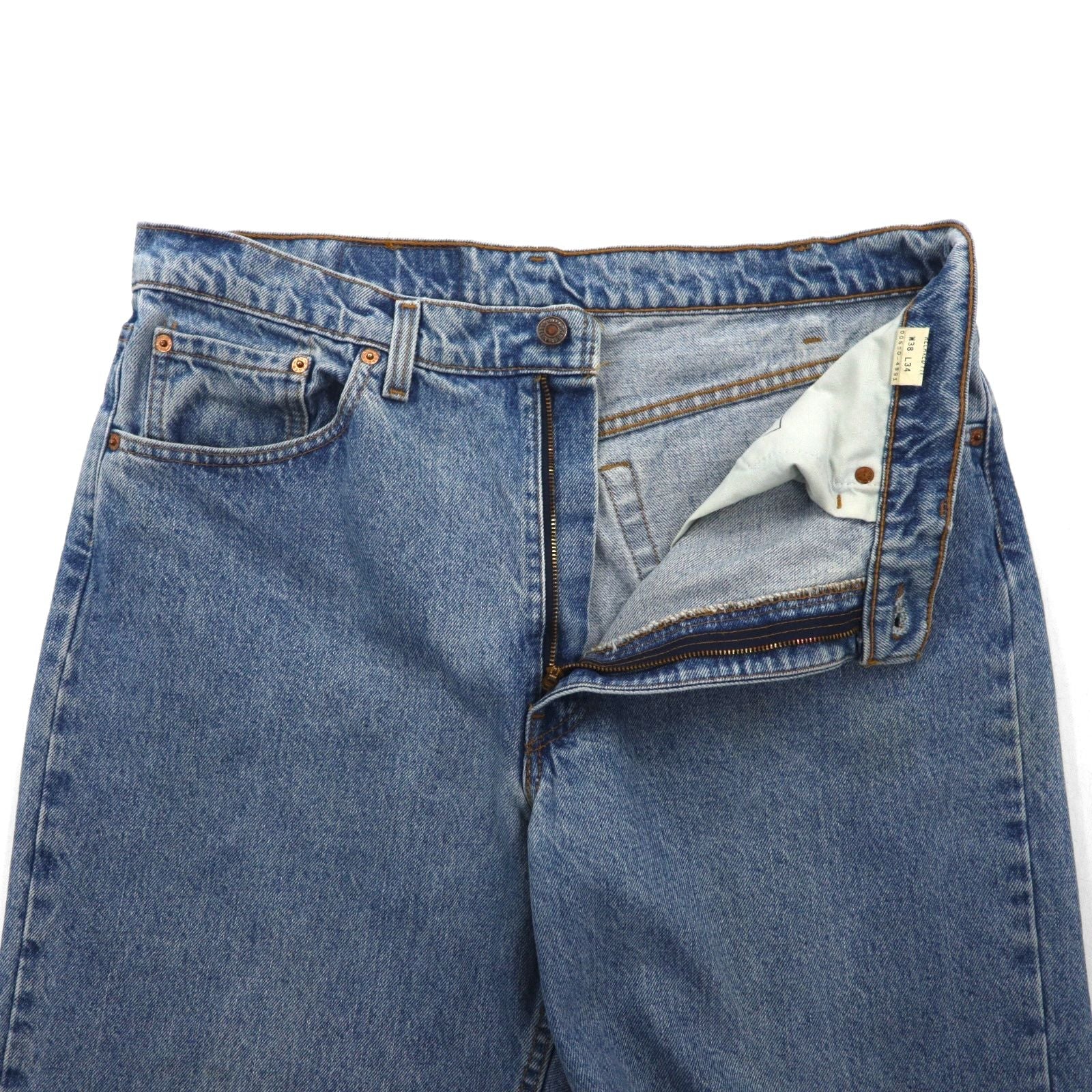 Levi's 90年代 USA製 550 バギー リラックスフィット デニムパンツ ジーンズ L インディゴ RELAXED FIT 00550-4891