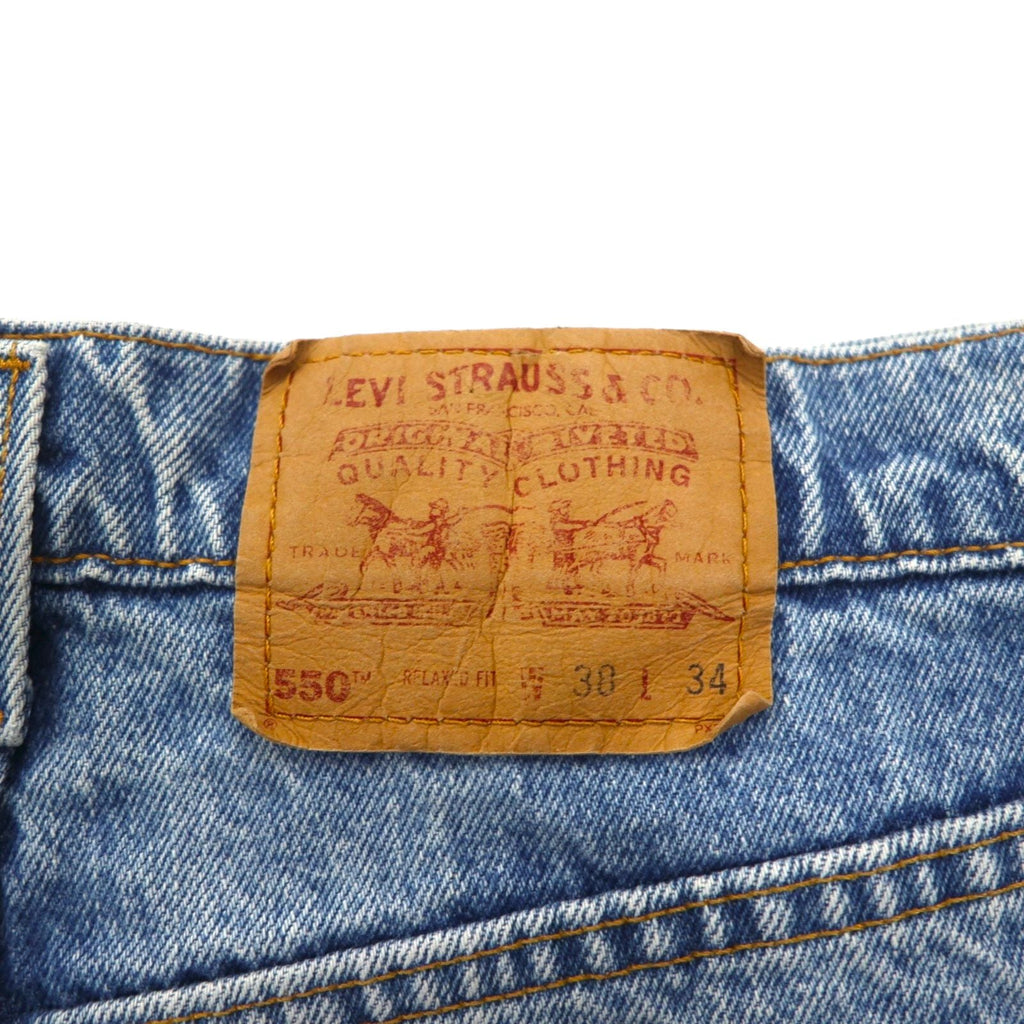 Levi's 90年代 USA製 550 バギー リラックスフィット デニムパンツ ジーンズ L インディゴ RELAXED FIT 00550-4891