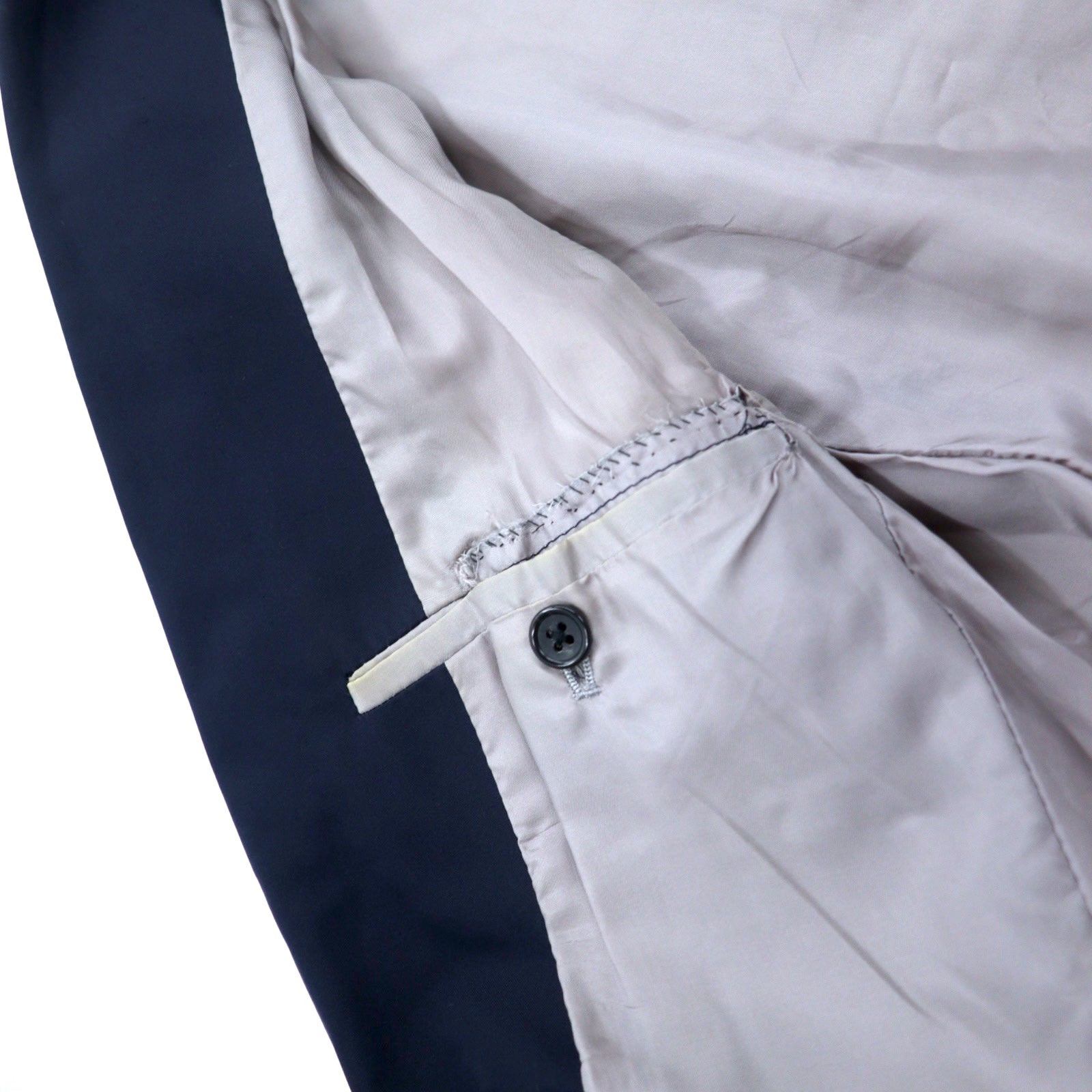 DESIGNWORKS D-LINE Giacca Sartoriale Trapuntata 2 Bottoni 46 Blu Navy Poliestere Made in Japan