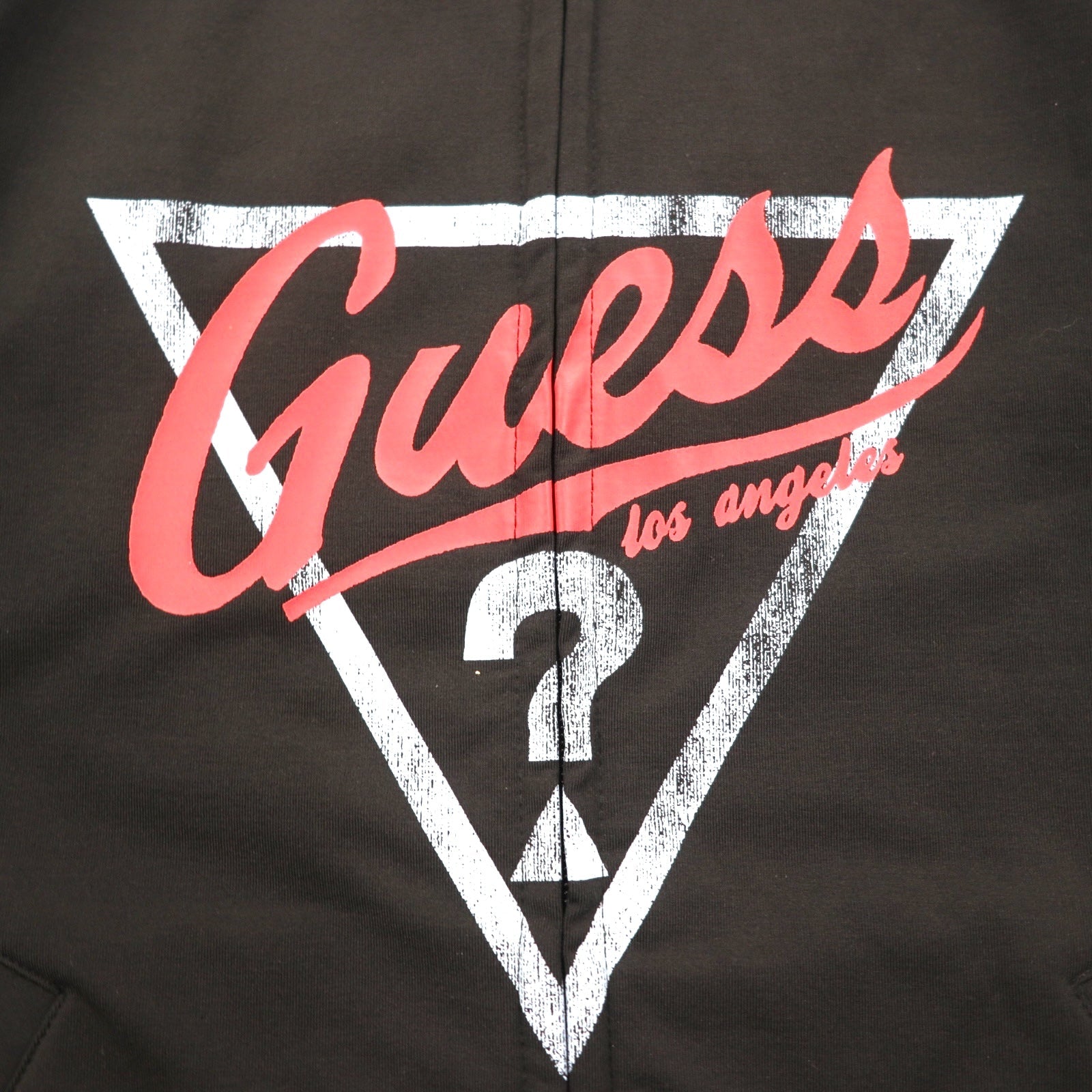 GUESS ORIGINALS Track Jacket Tuta Sportiva M Nera Strisce Laterali Stampa Logo