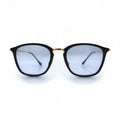 Occhiali da sole quadrati Ray-Ban, nero/oro, lenti colorate, RB7164 2000 52-20 150