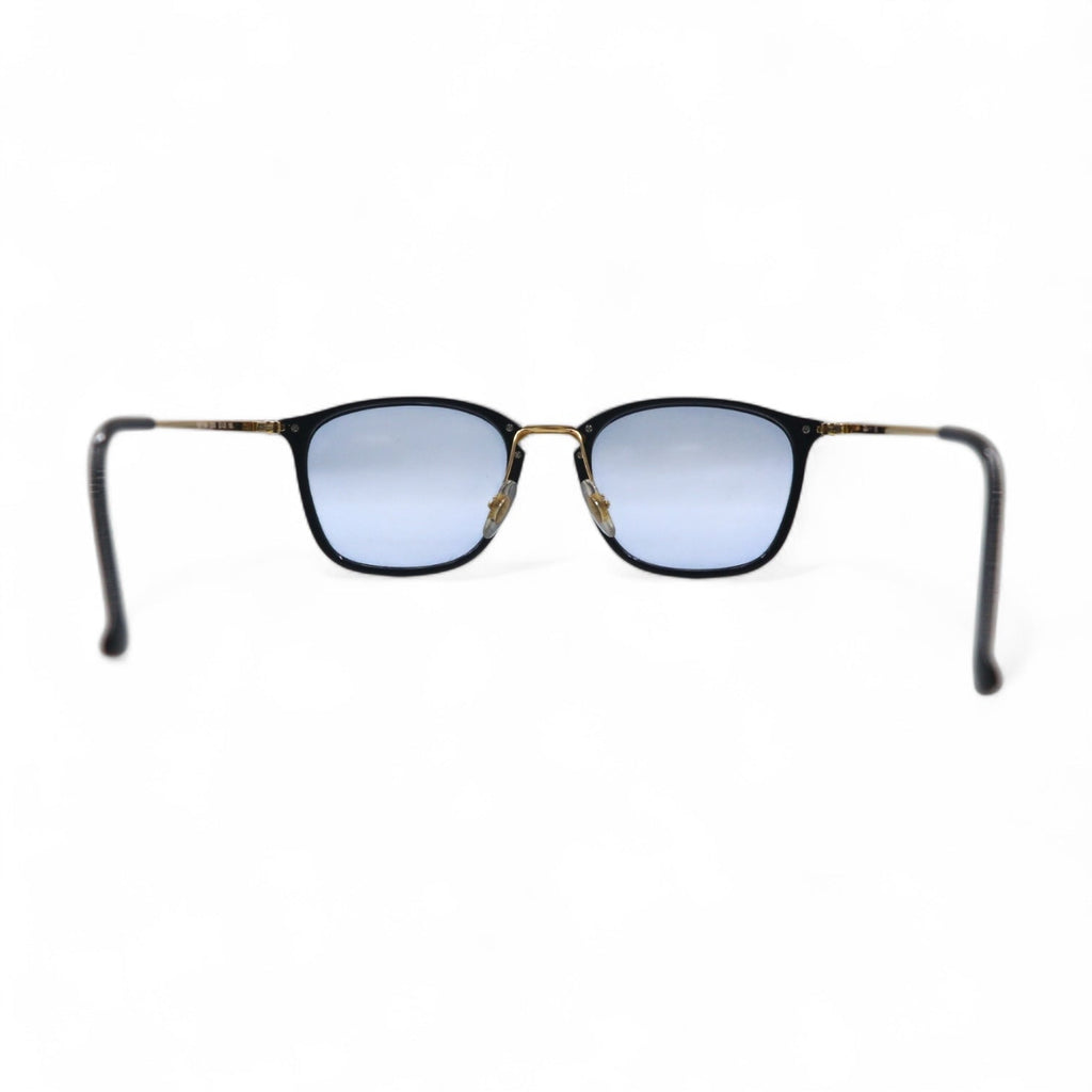 Occhiali da sole quadrati Ray-Ban, nero/oro, lenti colorate, RB7164 2000 52-20 150