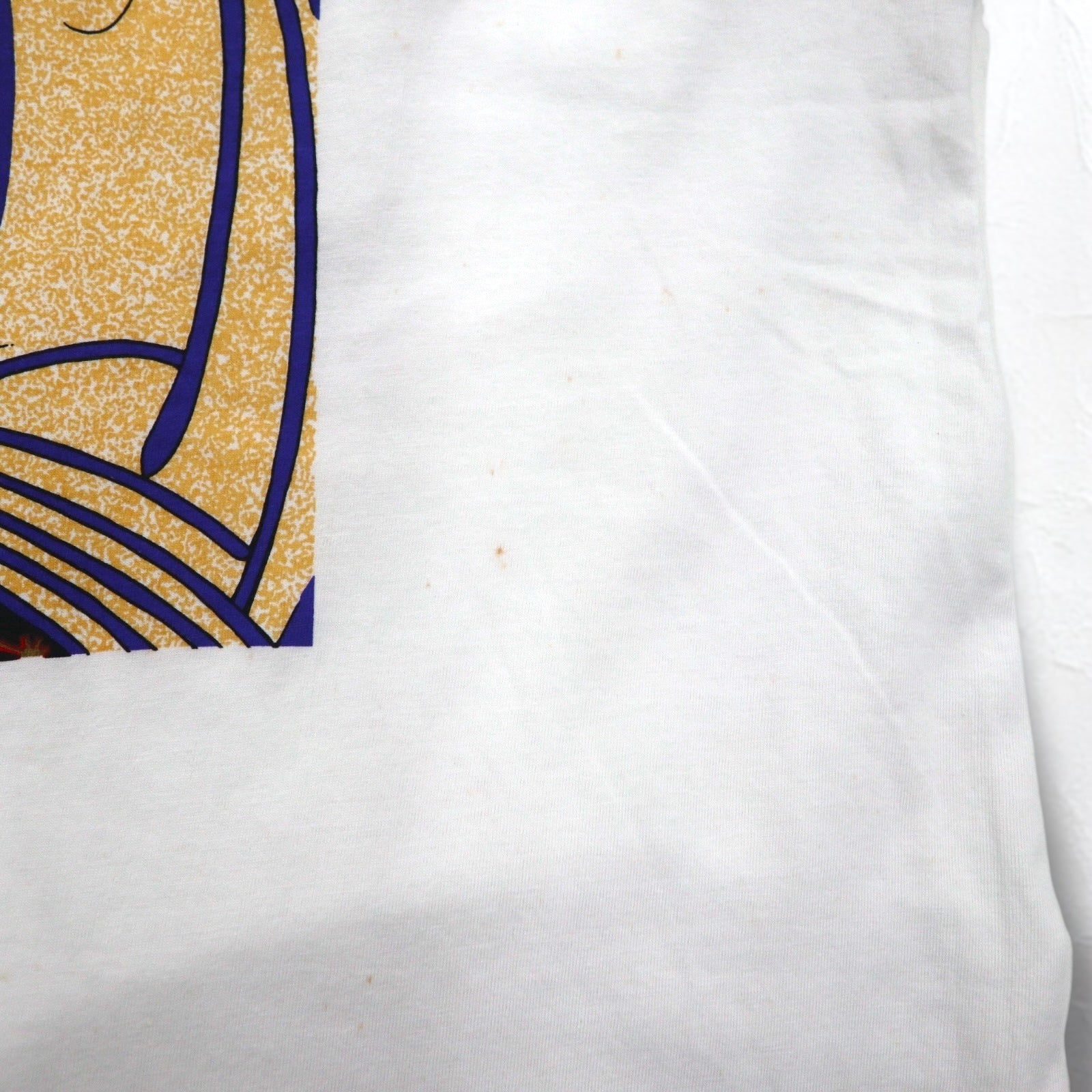 T-Shirt Japan Shine Ukiyo-e Stampa L Bianca Cotone Pittura Giapponese Kabuki Onoe Kikugorō