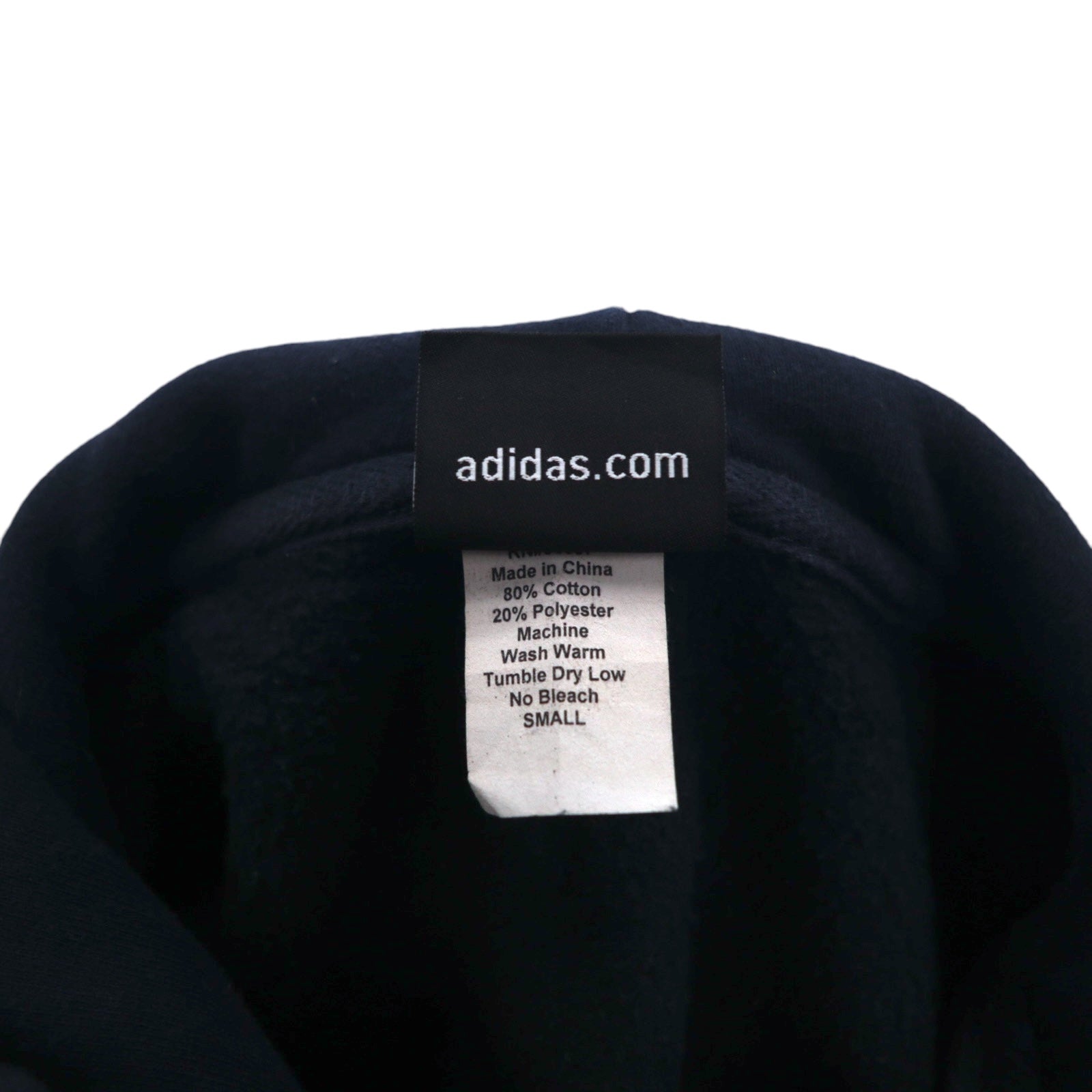 adidas Felpa con cappuccio pullover S Nera Cotone Interno felpato Calcio