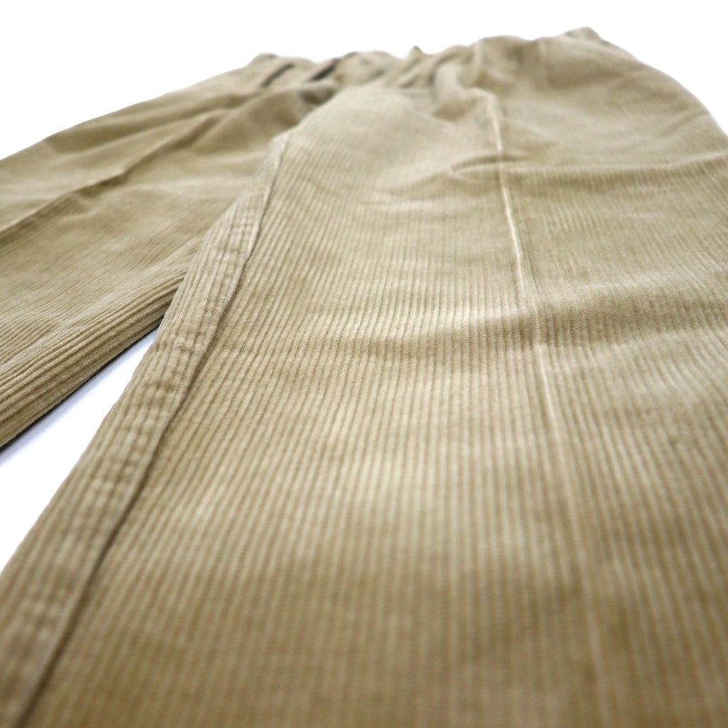 Polo by Ralph Lauren 90年代 タック ワイド コーデュロイパンツ 34 ベージュ コットン センタープレス POLO CORDS