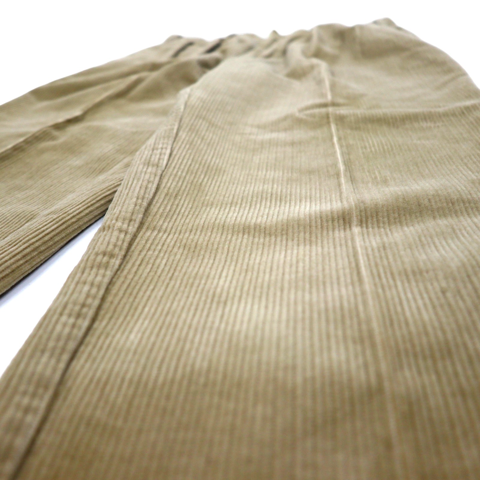 Polo by Ralph Lauren 90年代 タック ワイド コーデュロイパンツ 34 ベージュ コットン センタープレス POLO CORDS