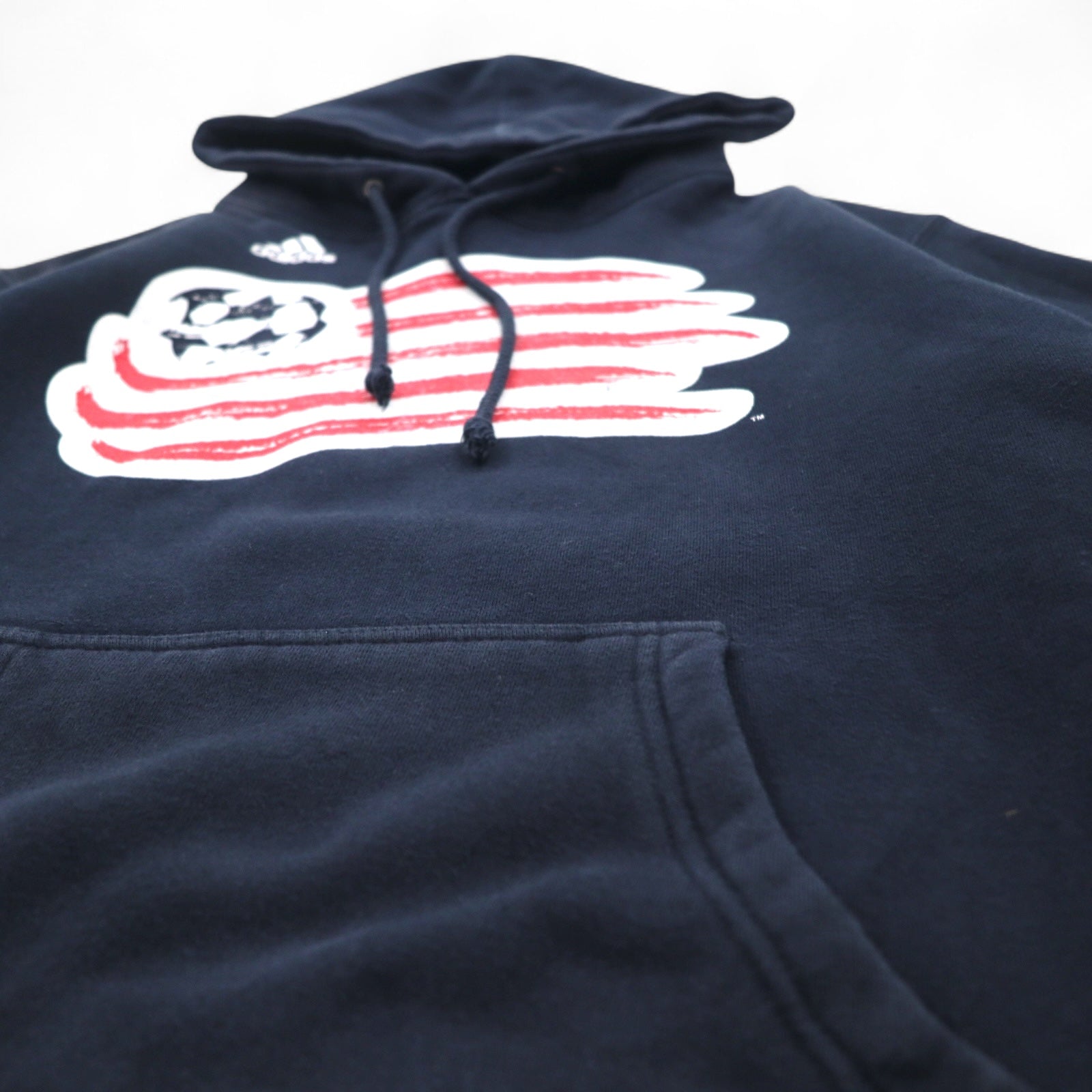 adidas Felpa con cappuccio pullover S Nera Cotone Interno felpato Calcio