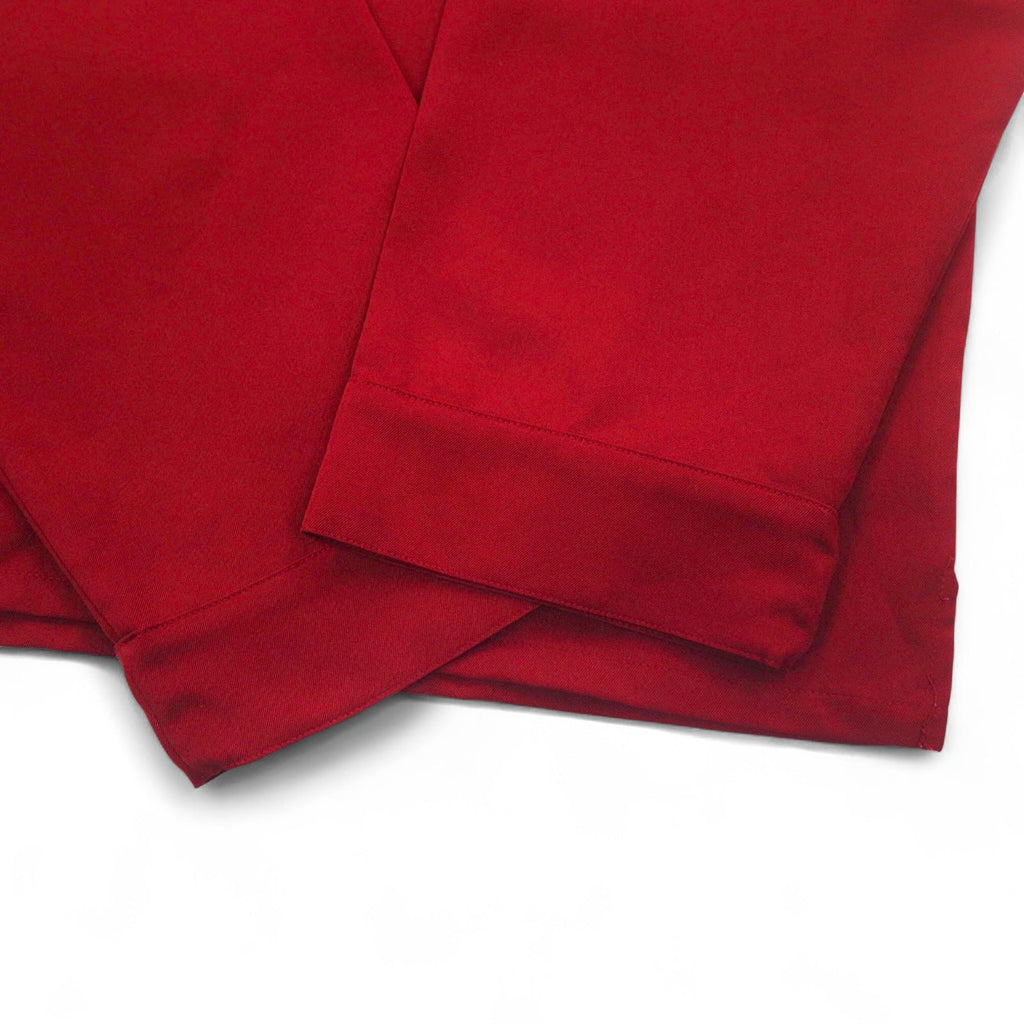 Camicia oversize con mezza zip Unrelaxing, bordeaux, taglia unica, poliestere