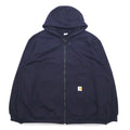Carhartt Felpa con cappuccio full zip, oversize, pesante, 3XL, blu navy Heavyweight Zip Front Hooded Sweatshirt 102974 Made in Mexico