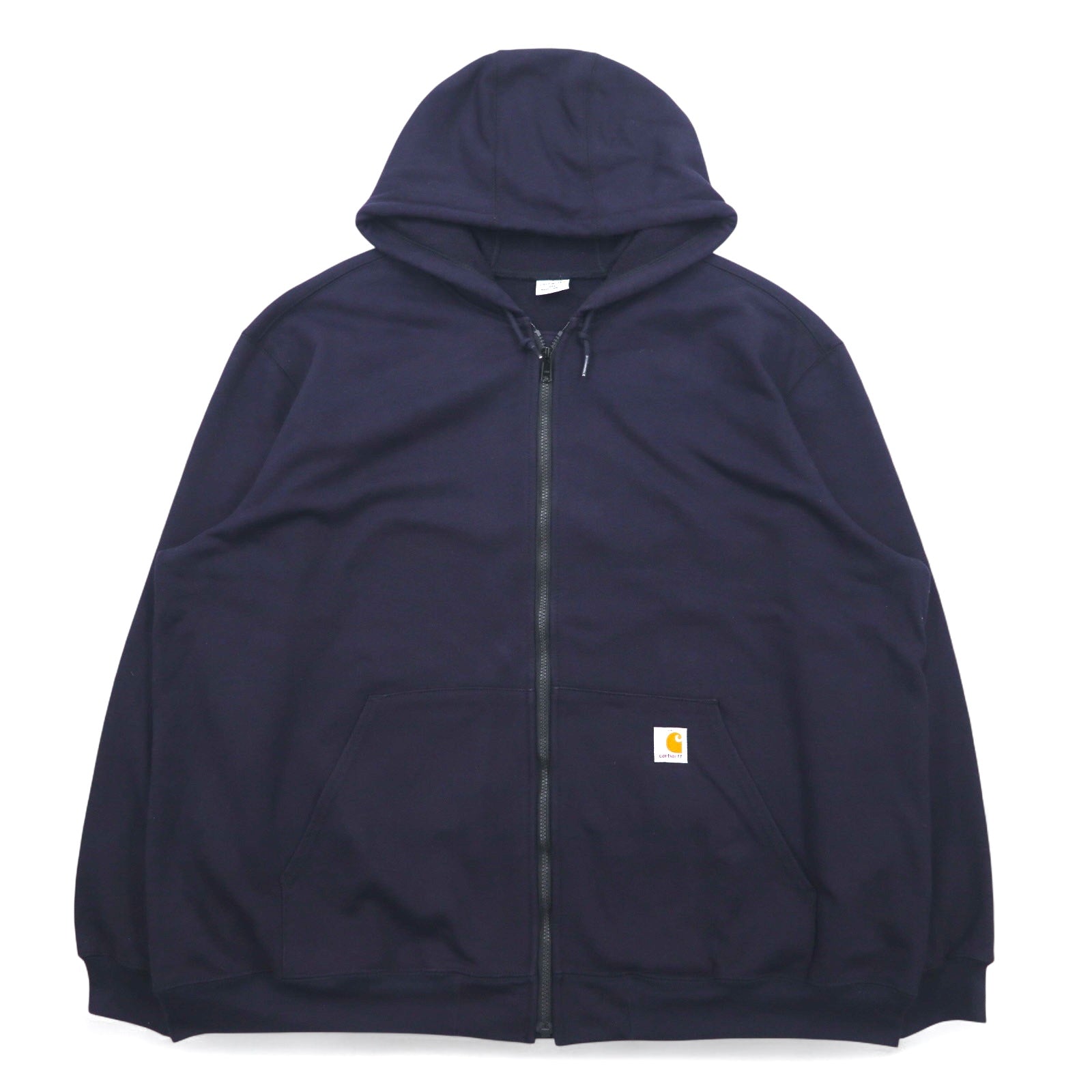Carhartt Felpa con cappuccio full zip, oversize, pesante, 3XL, blu navy Heavyweight Zip Front Hooded Sweatshirt 102974 Made in Mexico