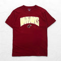 T-shirt Champion college ricamata XL bordeaux cotone WARHAWKS logo ad arco
