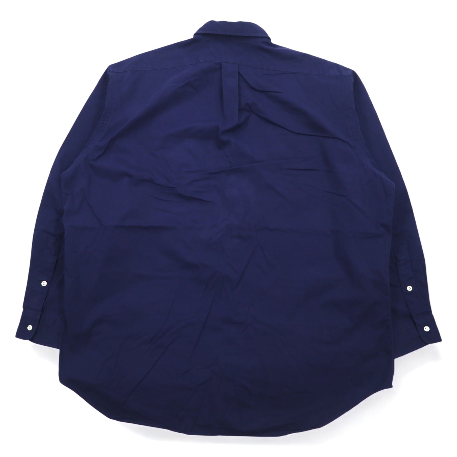 RALPH LAUREN anni '90, camicia button-down BLAKE, taglia XL, blu navy, ricamo piccolo cavallo