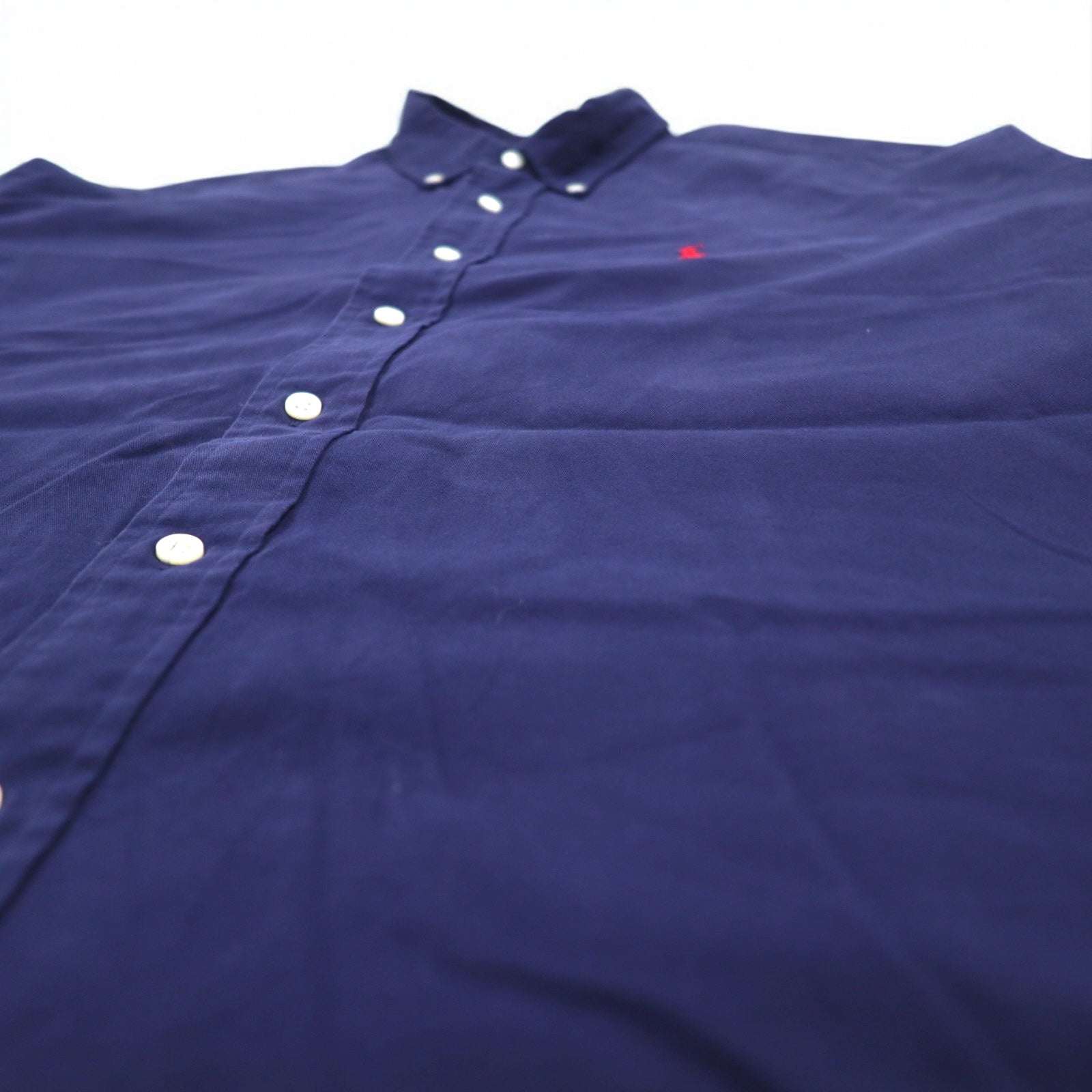 RALPH LAUREN anni '90, camicia button-down BLAKE, taglia XL, blu navy, ricamo piccolo cavallo