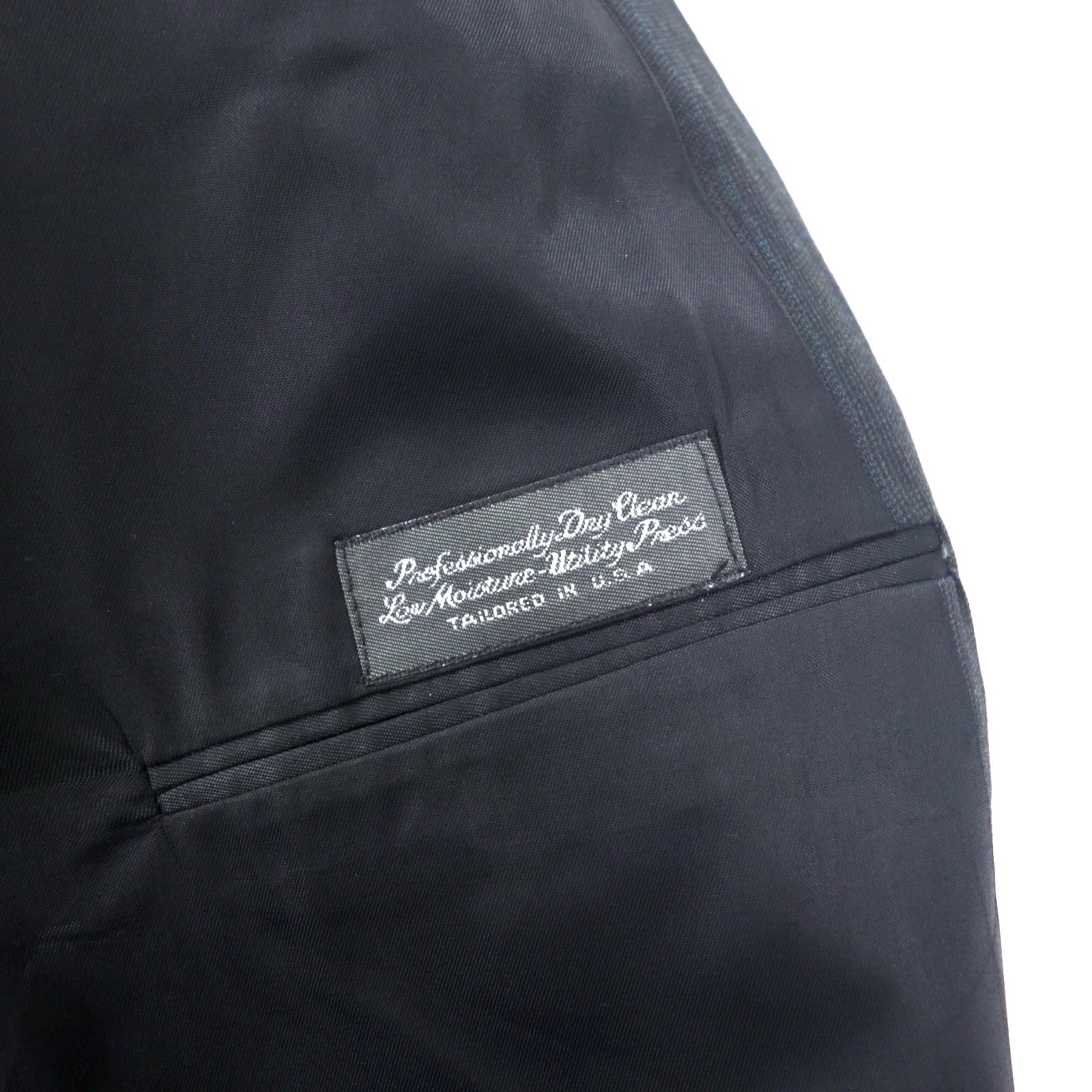 Christian Dior MONSIEUR USA Blazer doppio petto XL Grigio Gessato Lana Vintage UNION MADE