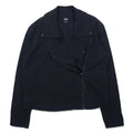 KATE SPADE SATURDAY ダブル ライダース ジャケット S ブラック コットン 4CMU0157